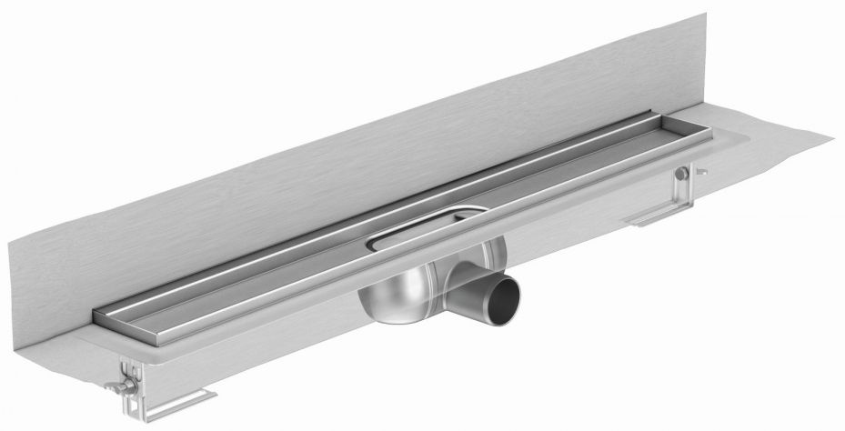 ACO ShowerDrain C corp rigolă liniară 88.5 cm oţel 9010.85.22