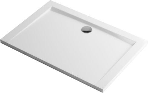 Excellent Forma cădiță de duș dreptunghiulară 110x80 cm alb BREX.FOR118WHN