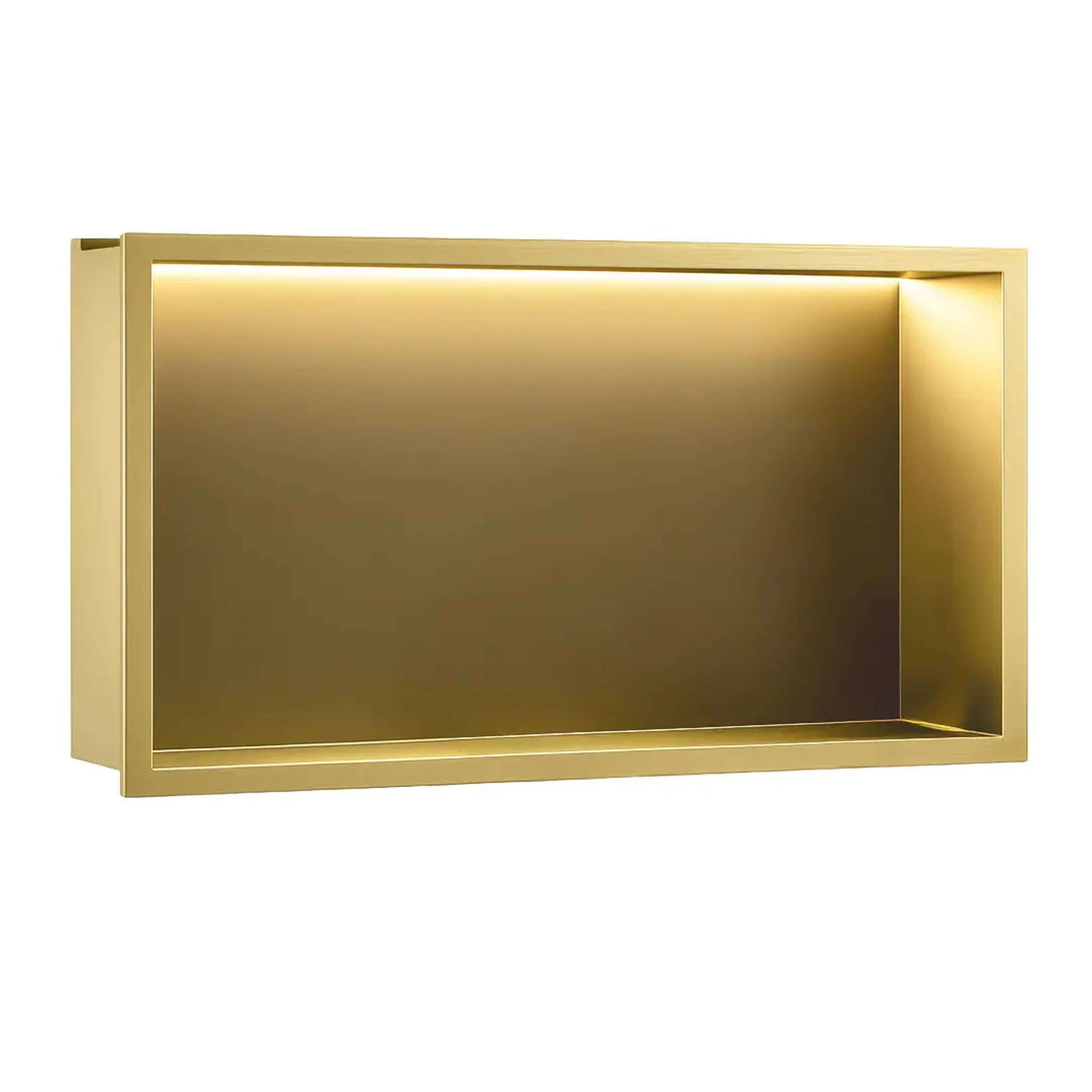 Rea raft de nișă 63 cm auriu REA-08543