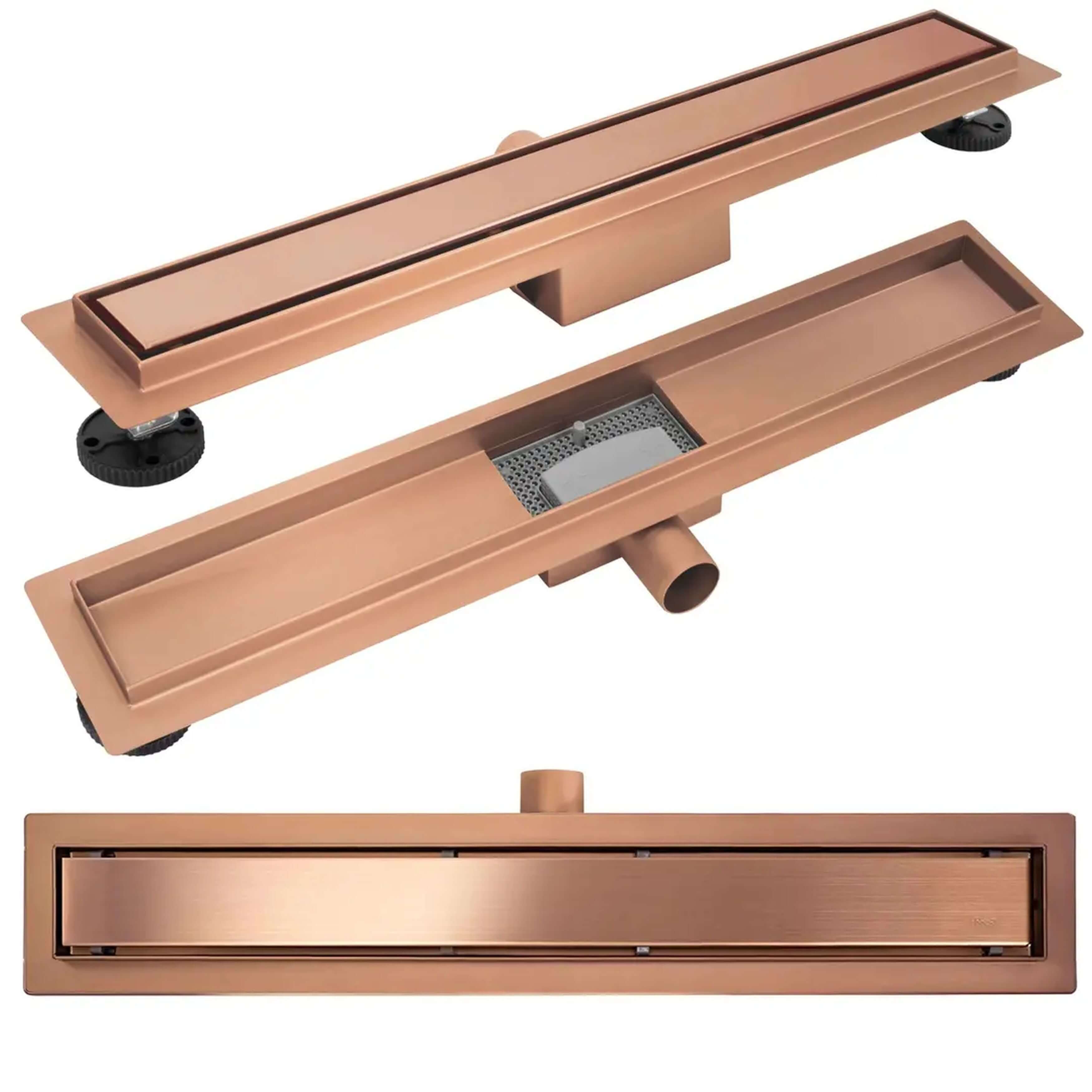 Rea Neox rigolă liniară 90 cm cupru REA-G4889