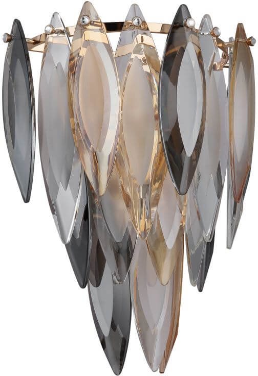 Globo Lighting Elinor lampă de perete 3x40 W auriu 64136W
