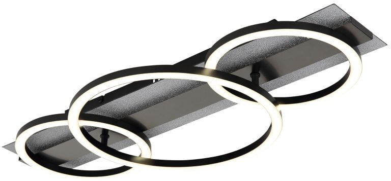 Globo Lighting Norberto lampă de tavan 1x30 W negru 67382-40