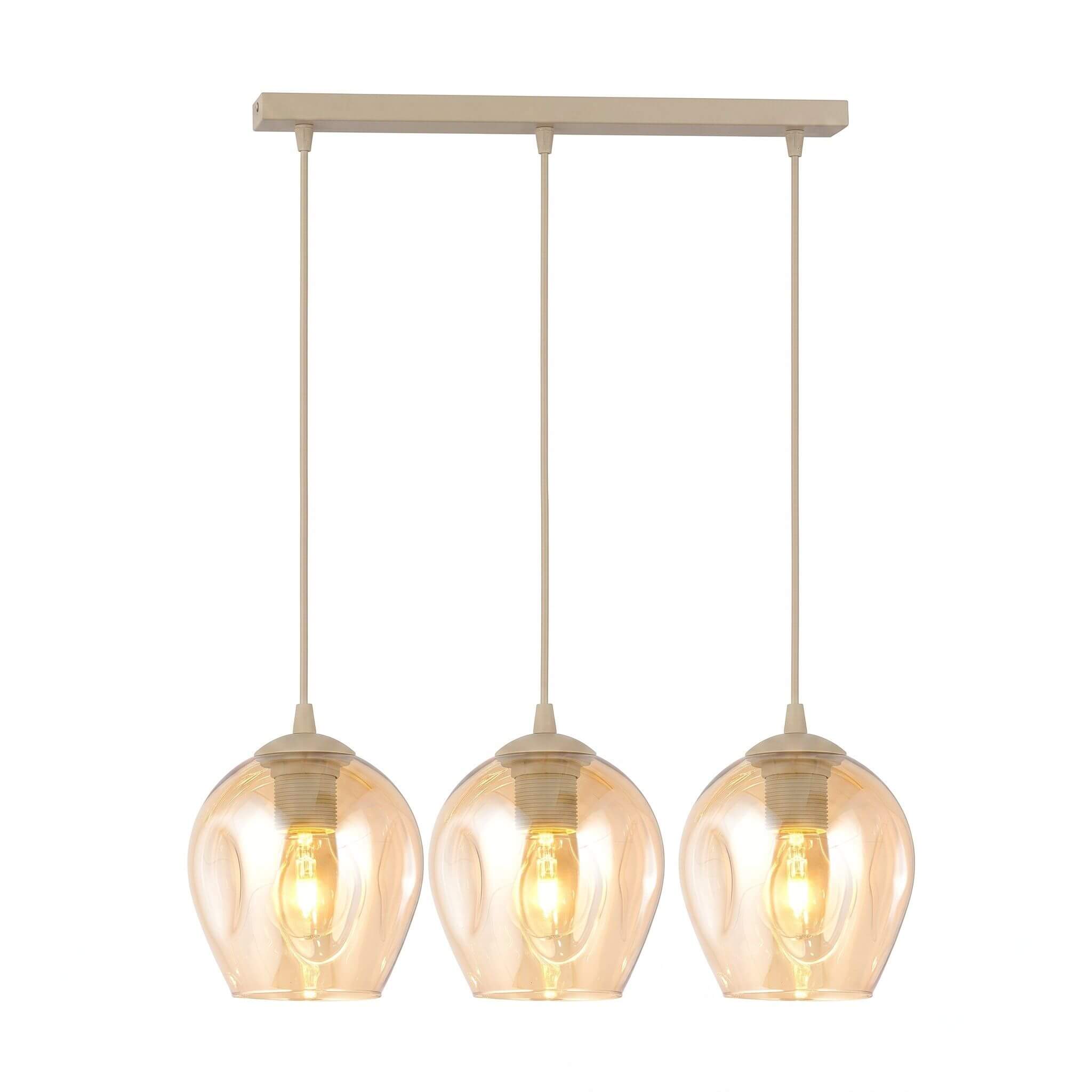 Emibig Istar lampă suspendată 2x15 W bej 1785/3