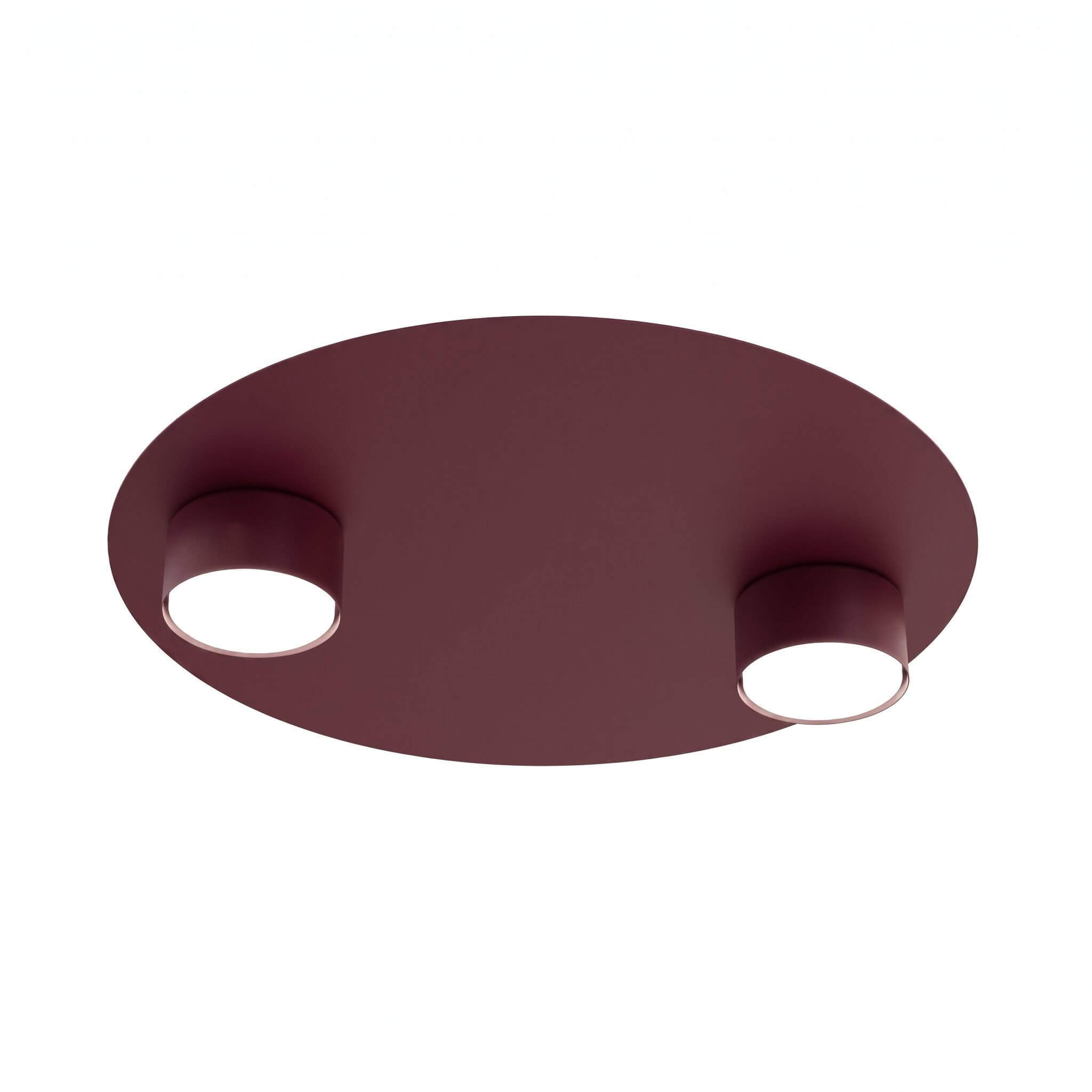 Emibig Bolx lampă de tavan 2x10 W burgundia 1806/2