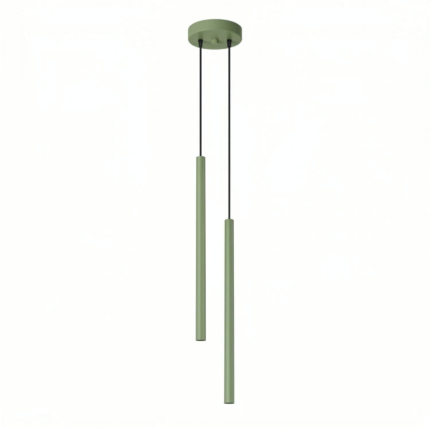 Sollux Lighting Pastelo lampă suspendată 2x8 W verde SL.2134