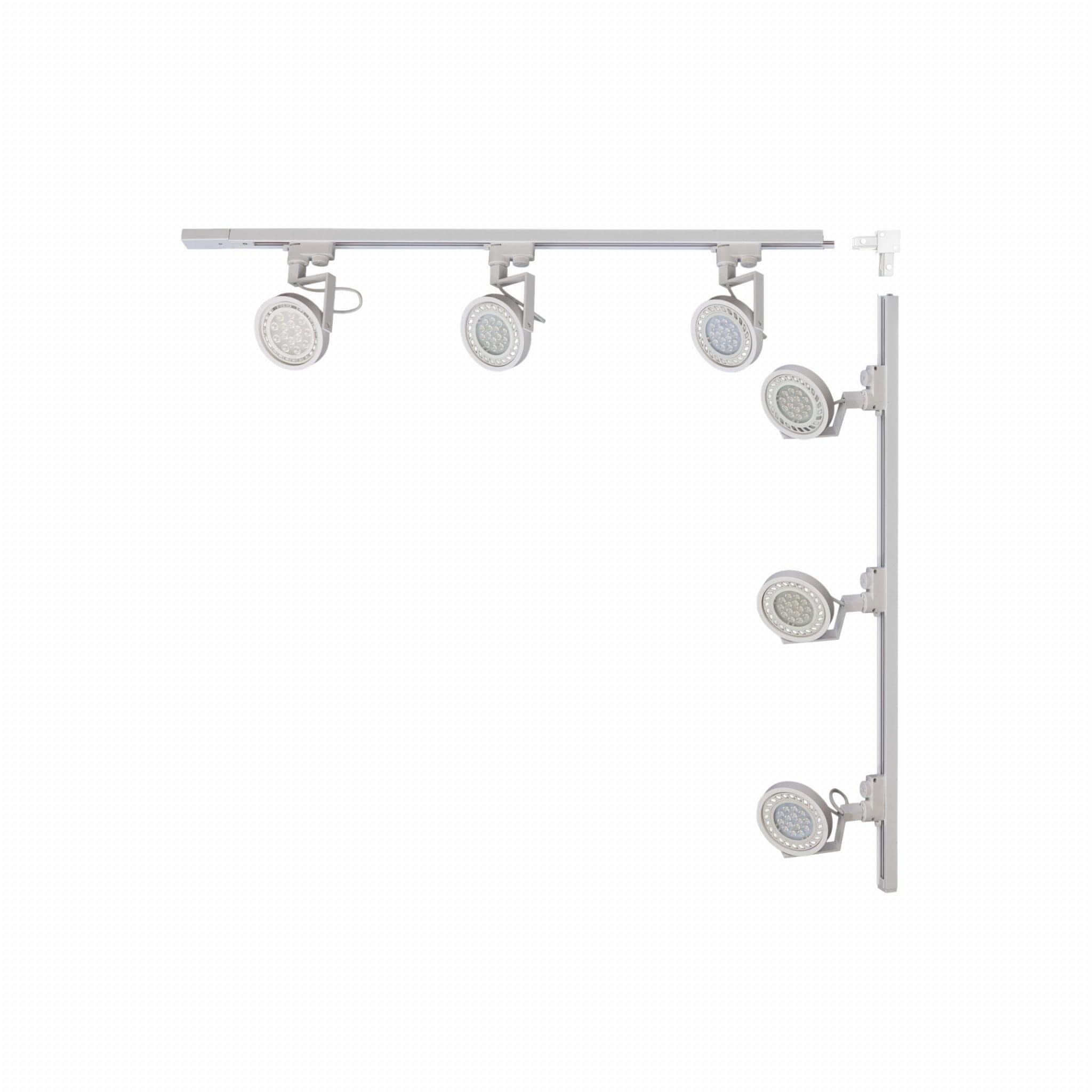 Zuma Line White set de iluminat pe șină cu reflectoare 6x15 W alb 3580