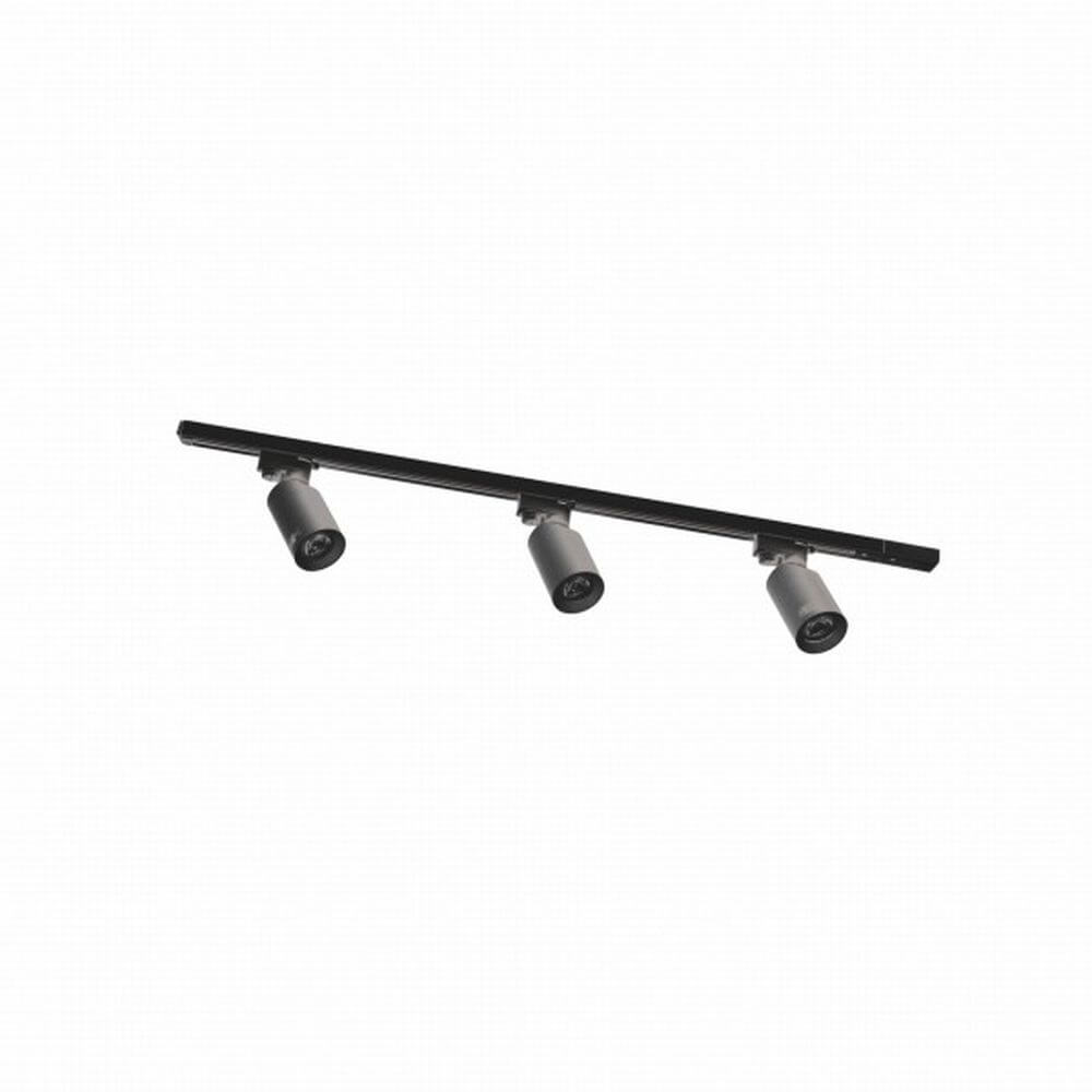 Zuma Line Black set de iluminat pe șină cu reflectoare 3x35 W negru 3554
