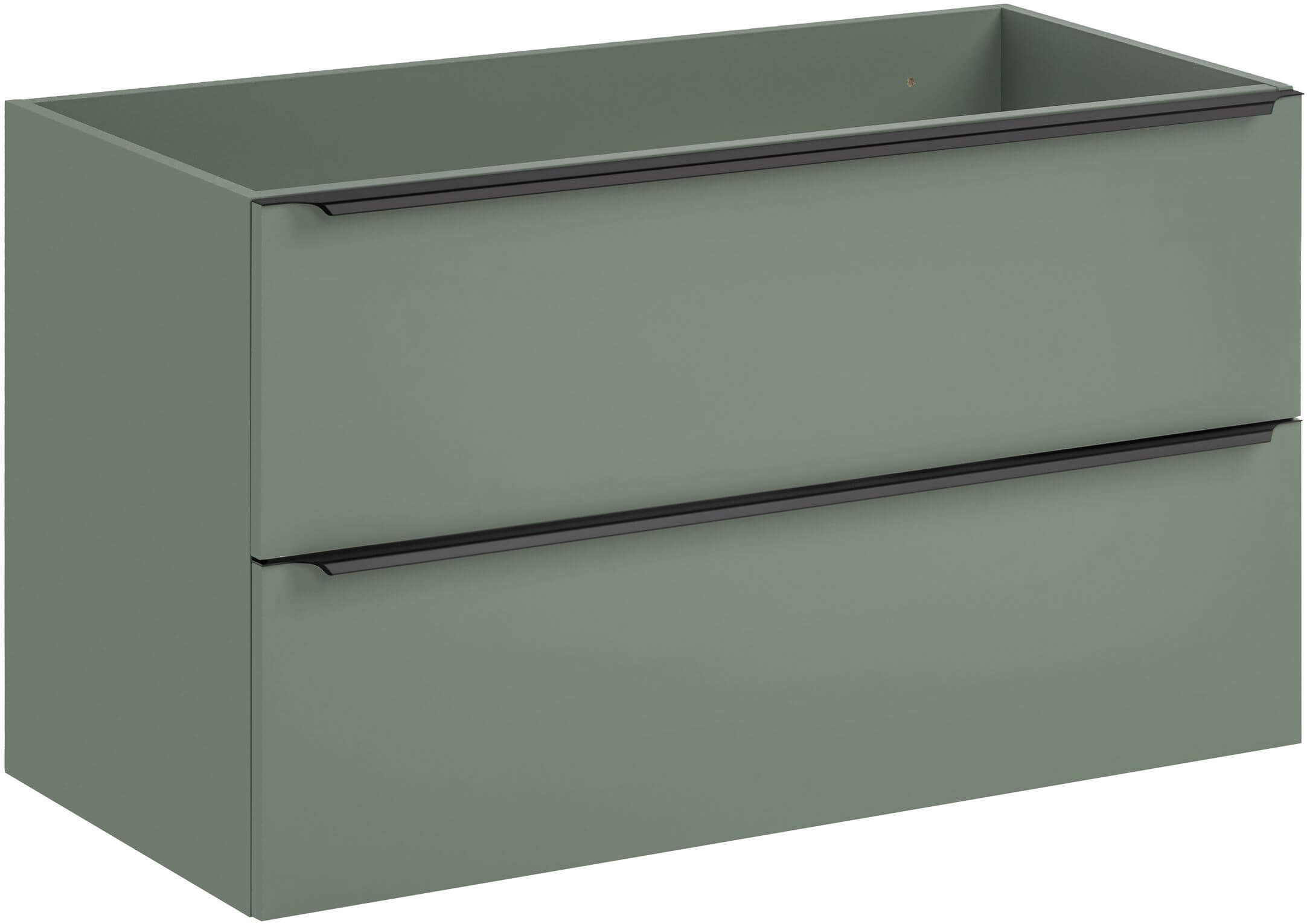 Comad Sombra Green dulap 100x46x57 cm sub chiuveta pe perete verde SOMBRA GREEN 82-100-46-2S