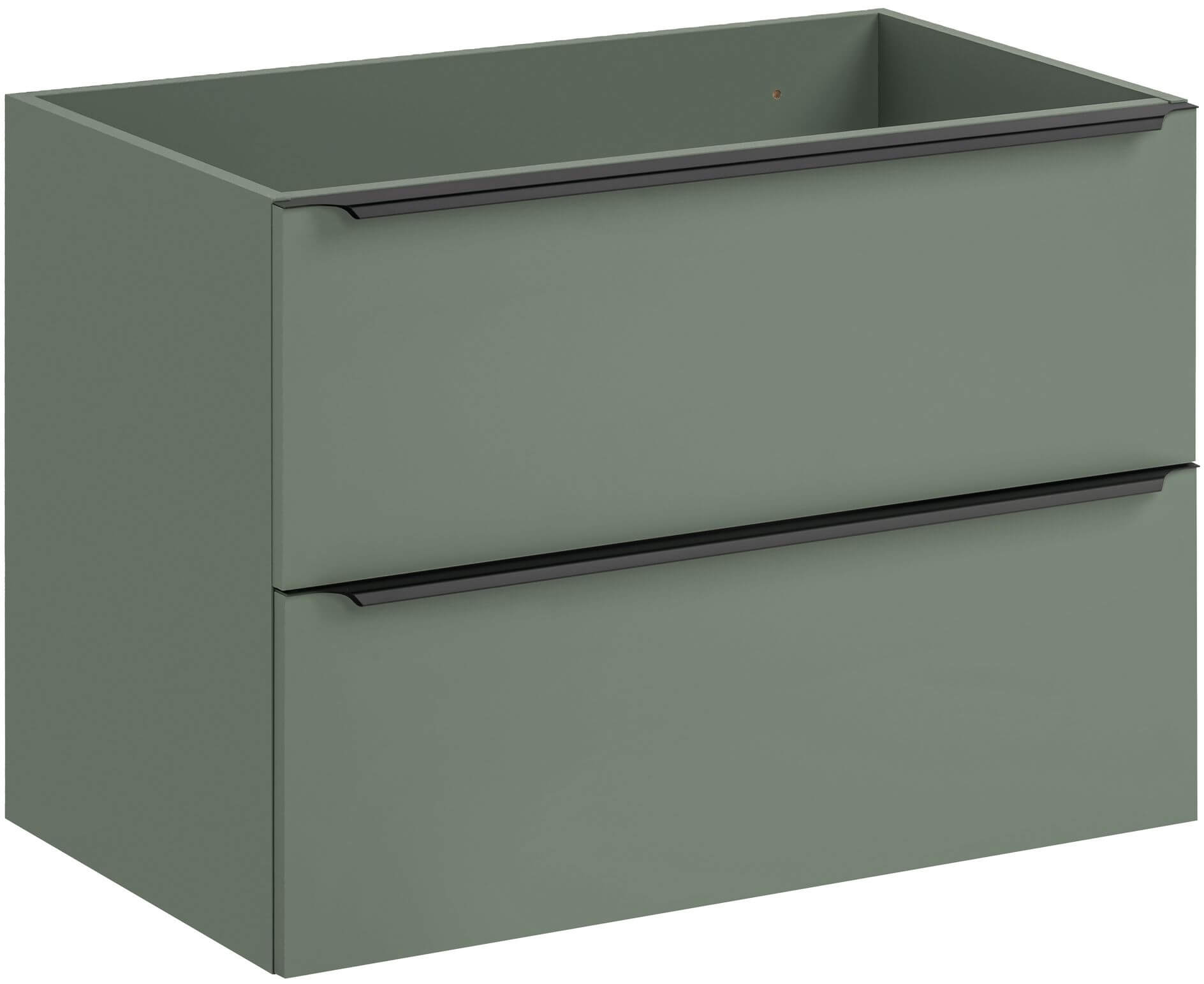 Comad Sombra Green dulap 80x46x57 cm sub chiuveta pe perete verde SOMBRA GREEN 82-80-46-2S