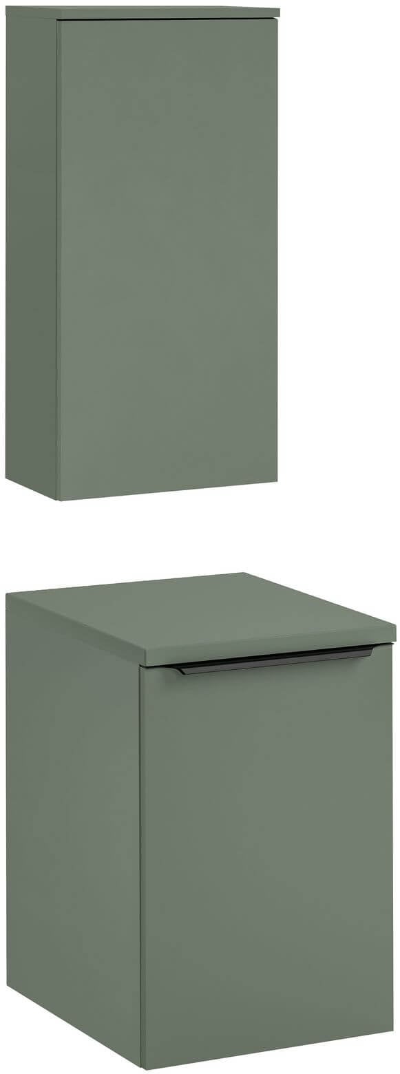 Set dulap Comad Sombra Green SOMBRA GREEN 83-40-1D, dulap Comad Sombra Green SOMBRA GREEN 81-40-1DK, GREEN 89-40-46 M