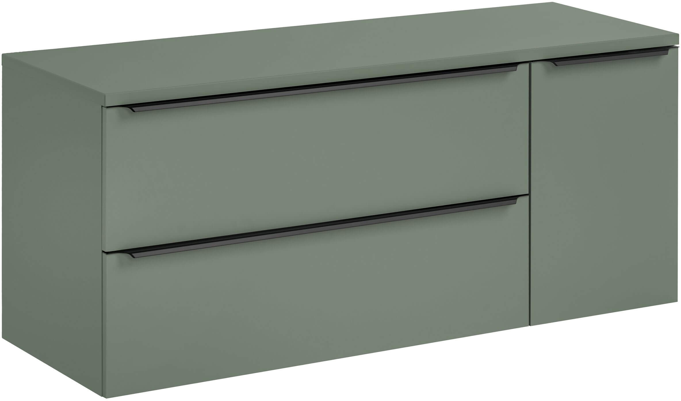 Set dulap Comad Sombra Green SOMBRA GREEN 82-100-46-2S, dulap Comad Sombra Green SOMBRA GREEN 81-40-1DK, GREEN 89-140-46 M