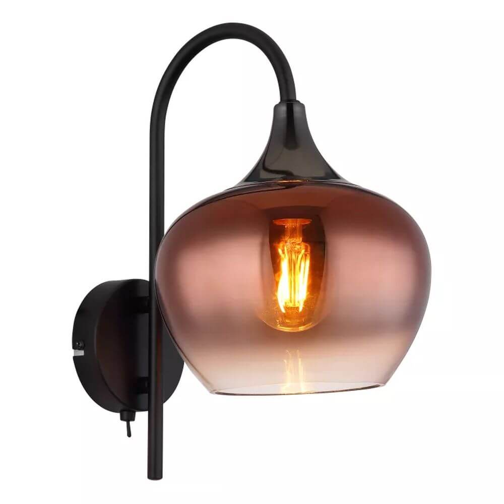 Globo Lighting Maxy lampă de perete 1x40 W negru 15548WG