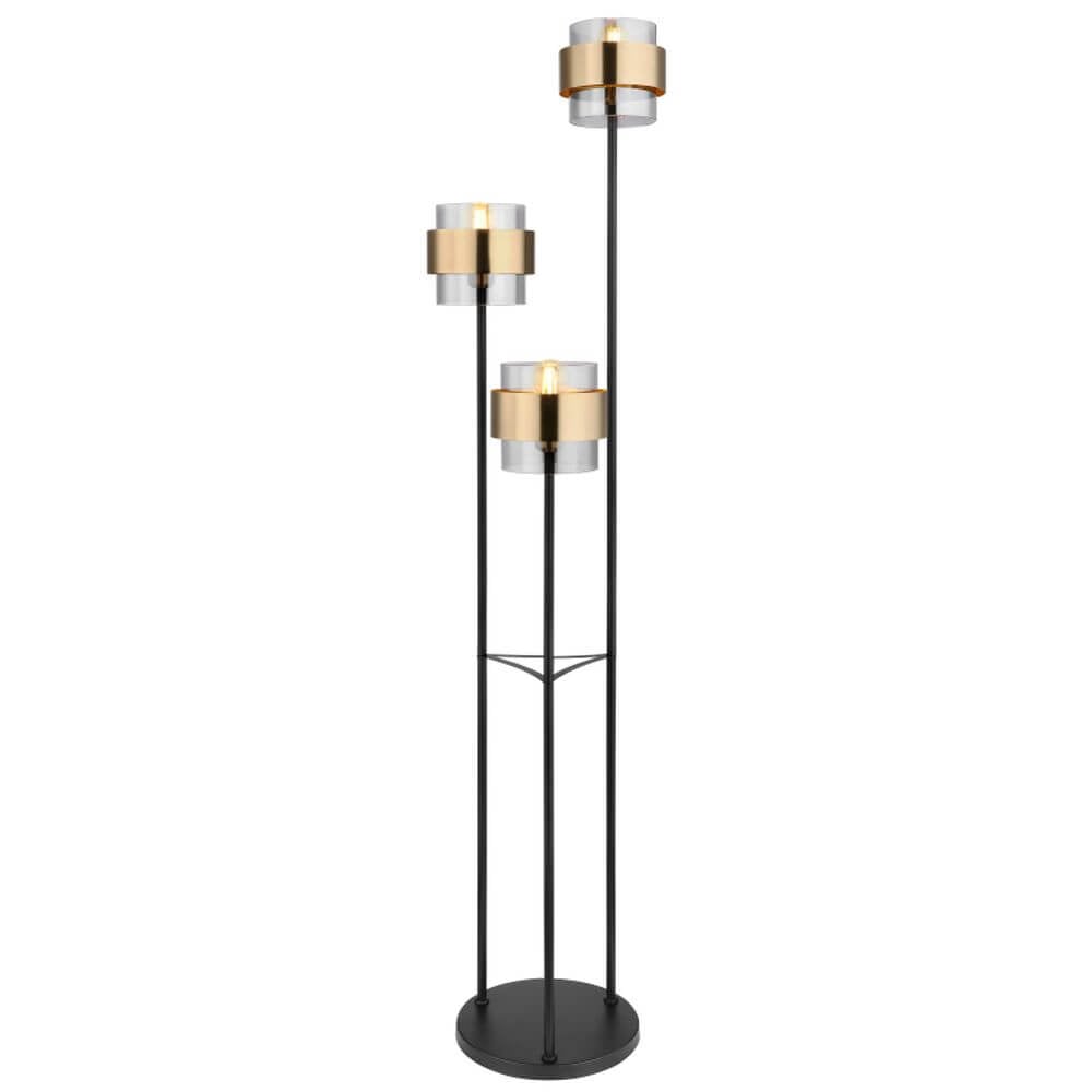 Globo Lighting Milley lampă de podea 1x60 W negru-auriu 15560S