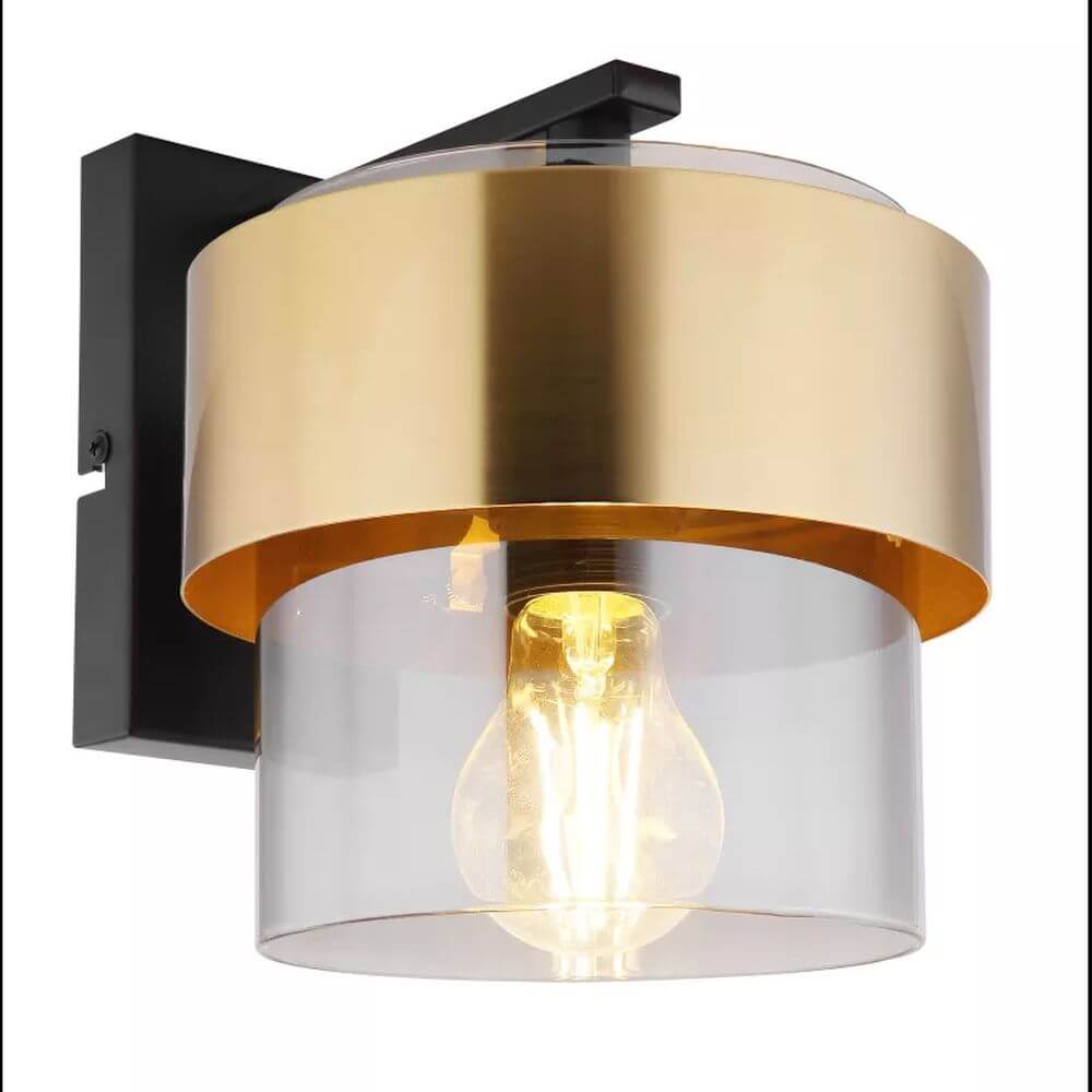 Globo Lighting Milley lampă de perete 1x60 W negru-auriu 15560W