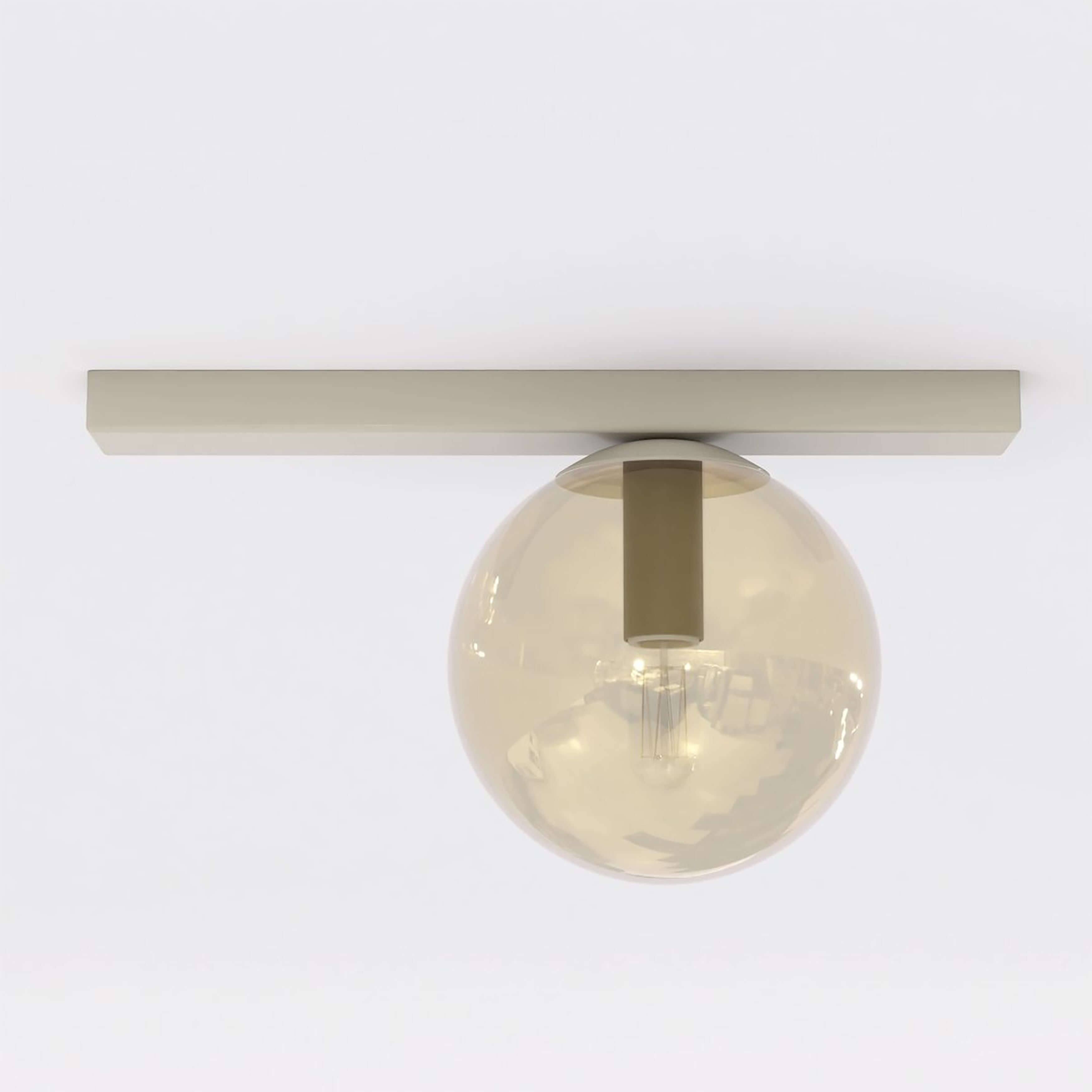 Emibig Fit lampă de tavan 1x10 W bej 1714/1