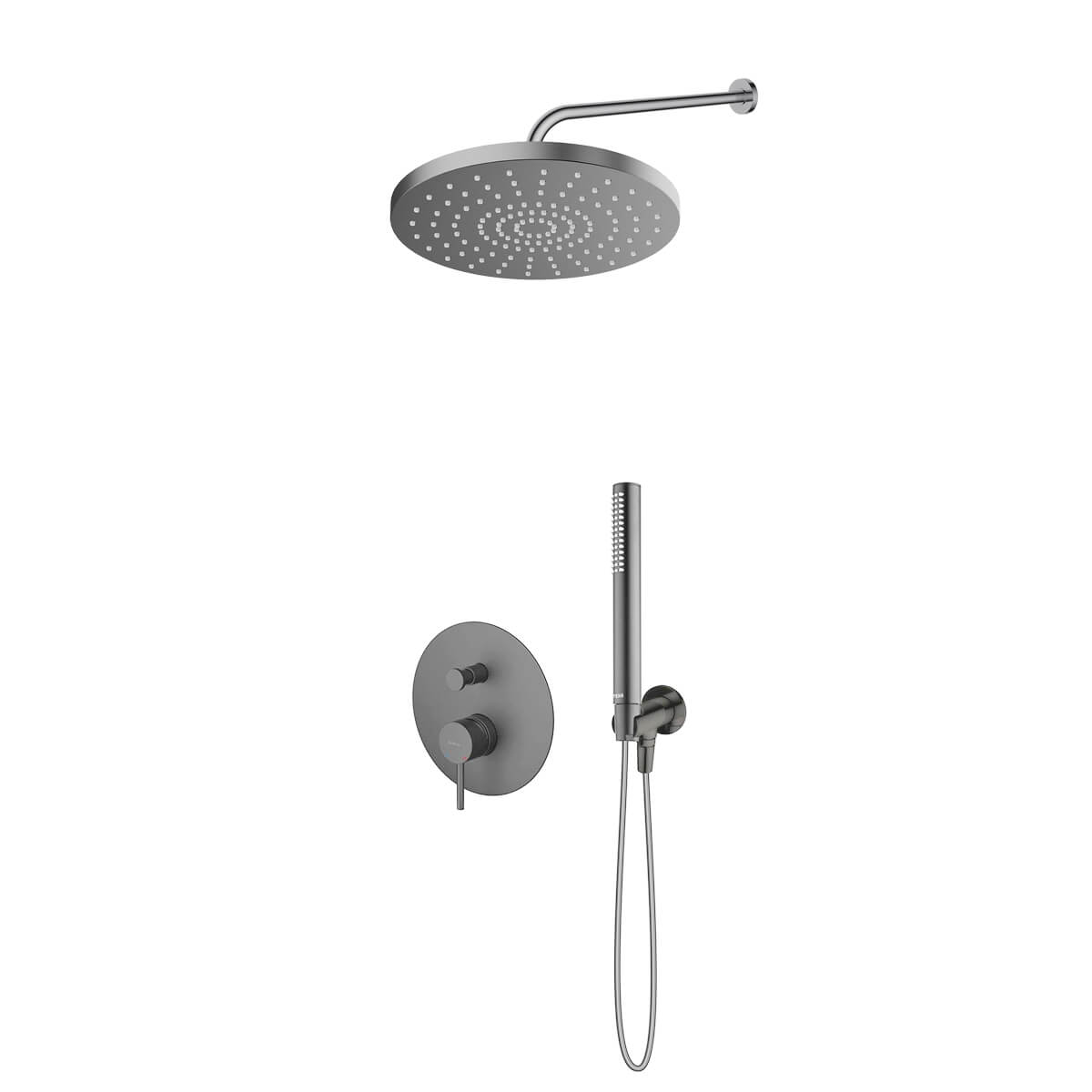 Set baterie cadă-duș Oltens Molle 34100400, cap de duș Oltens Alvo 37011400, 39402400, 39304400, 37102400, 37200400