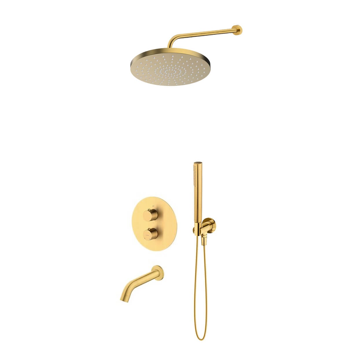 Set baterie cadă-duș Oltens Katla 34600810, cap de duș Oltens Pluva 37010810, 39100810, 39402810, 39305810, 37106810, 37203800