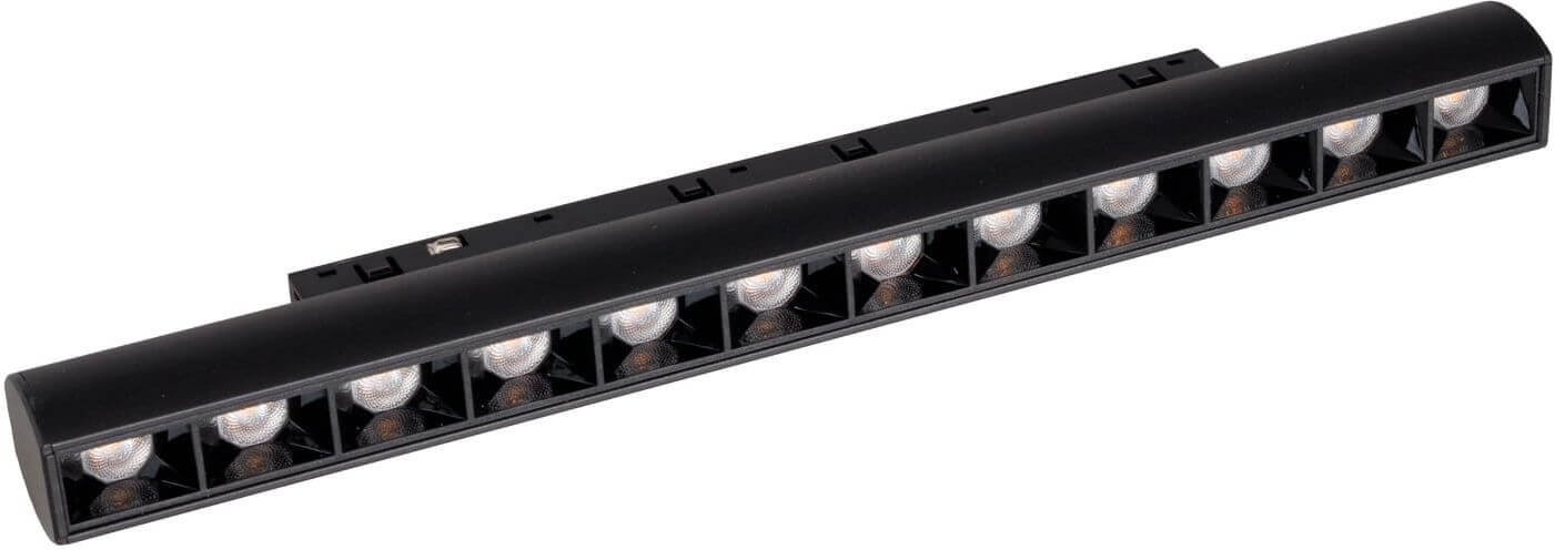 MaxLight Micro11 lampa magnetică 1x12 W negru N0003Z