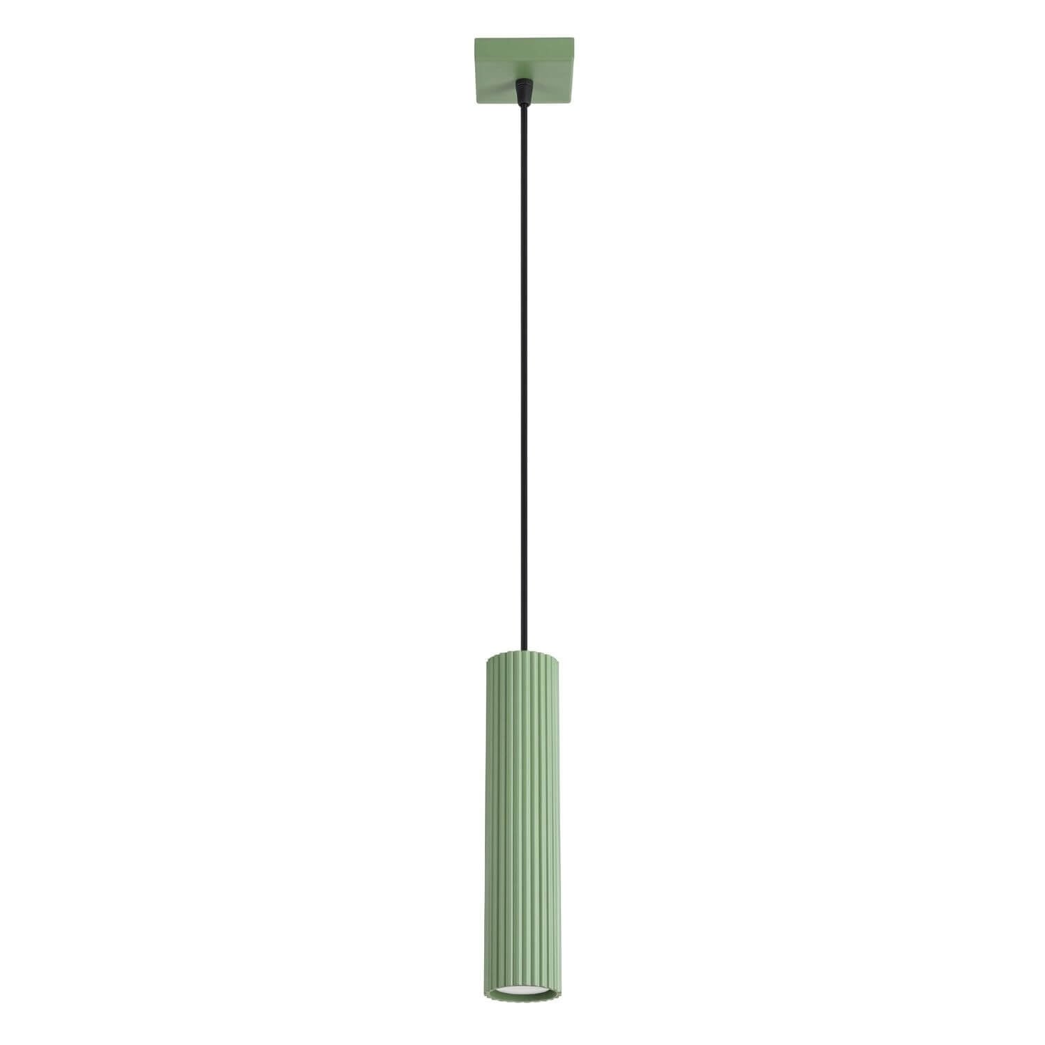 Sollux Lighting Karbon lampă suspendată 1x10 W verde SL.2333