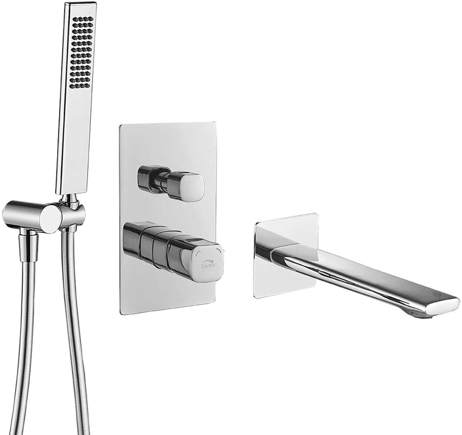 Laveo Tores set de duș ascuns crom BVT_011P
