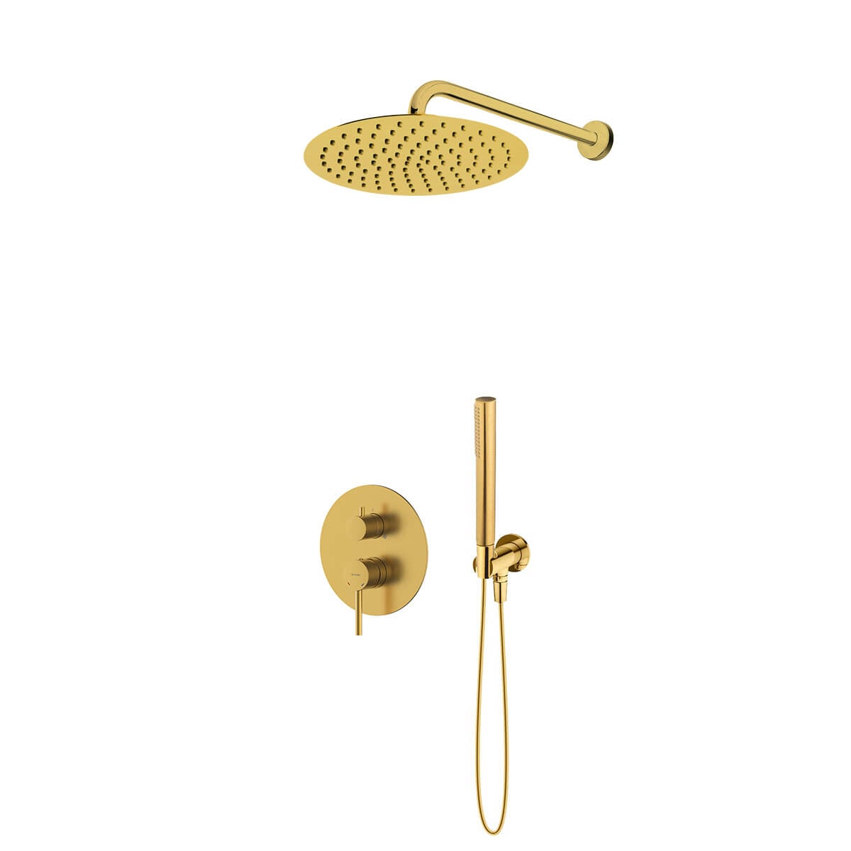 Set baterie cadă-duș Oltens Molle 34113810, cap de duș Oltens Vindel 37006810, 39402810, 39305810, 37106810, 37203800
