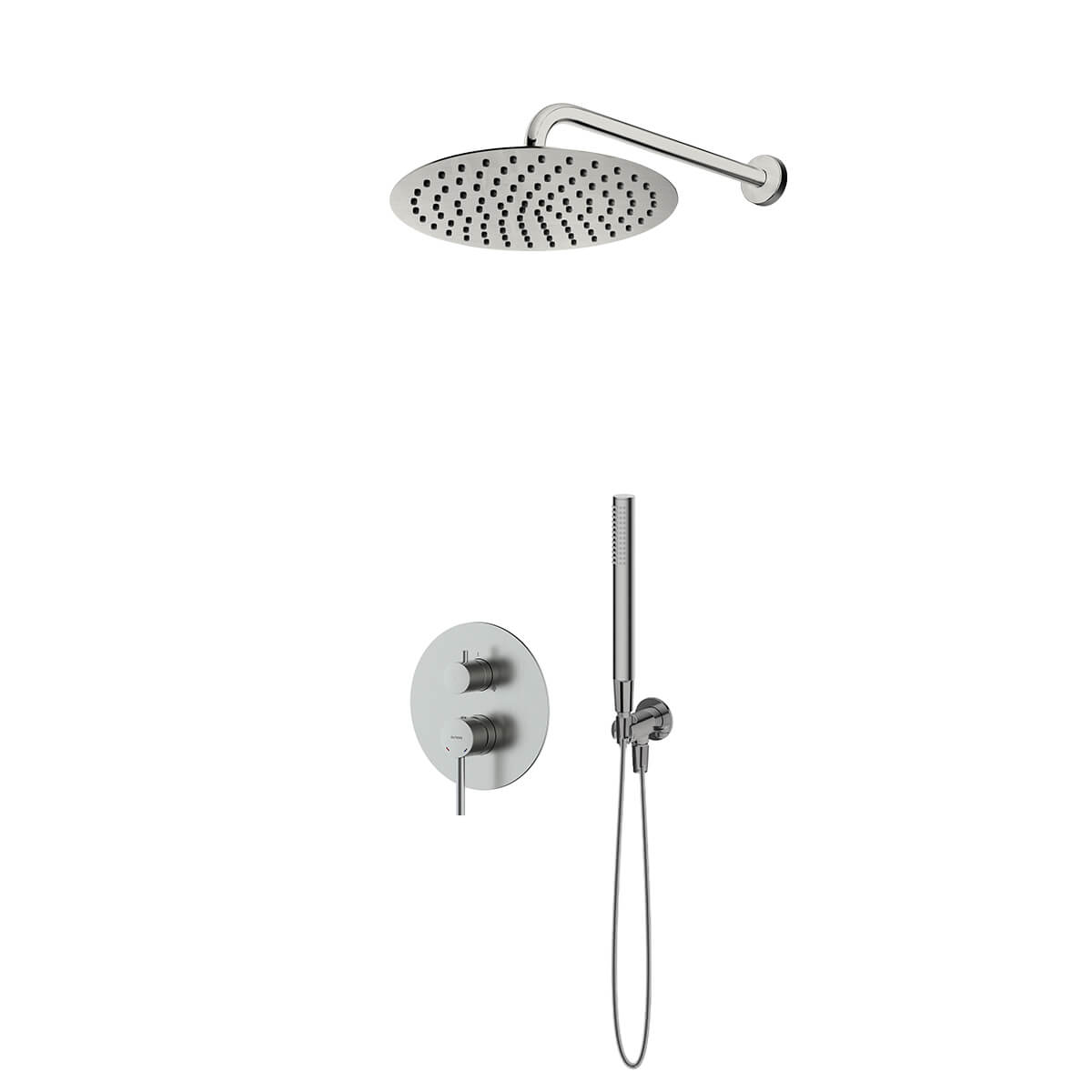 Set baterie cadă-duș Oltens Molle 34113910, cap de duș Oltens Vindel 37006910, 39402910, 39304910, 37102910, 37200910