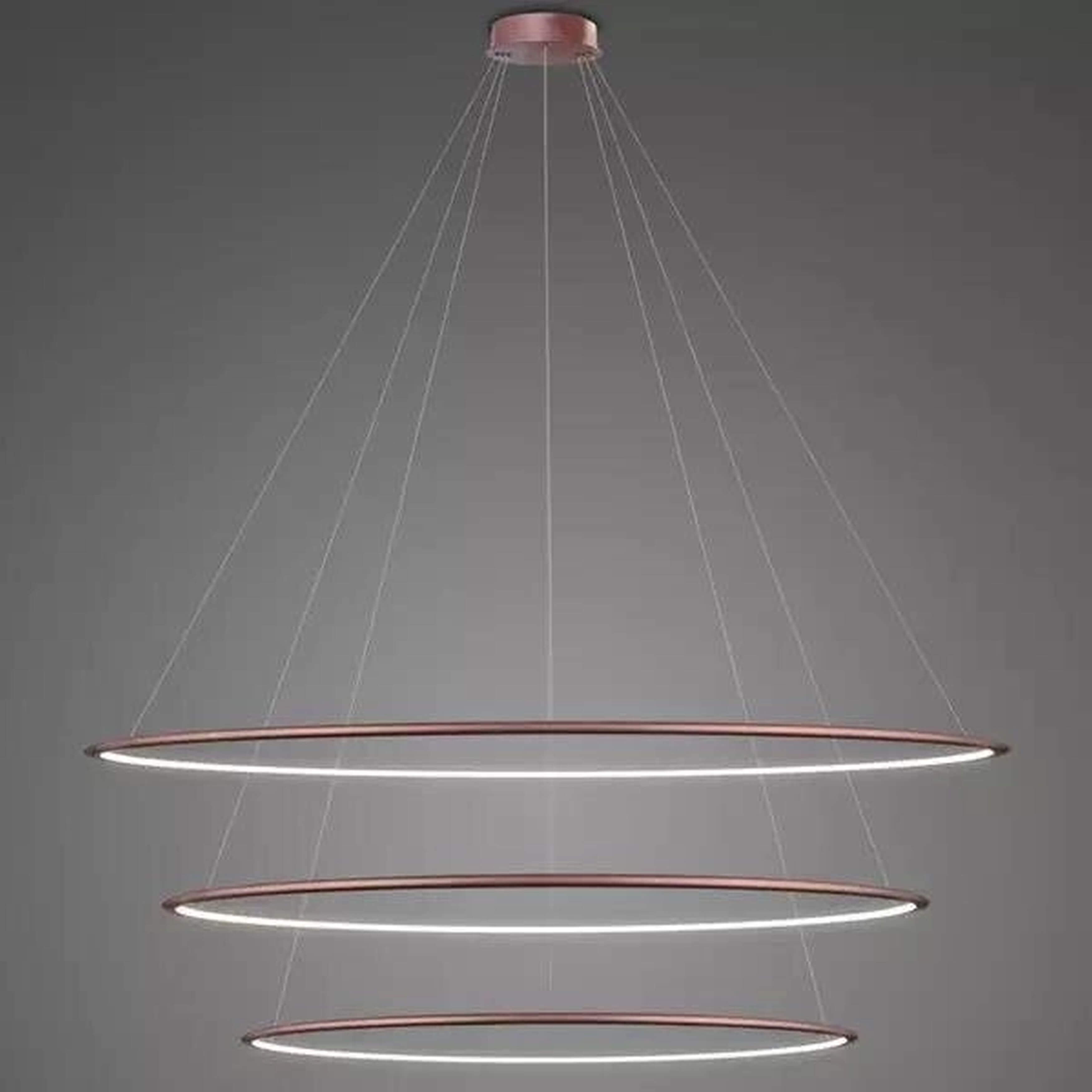 Altavola Design Led Shape lampă suspendată 3x W aur roz LA075/P_150_in_3k_rose_gold_Dali