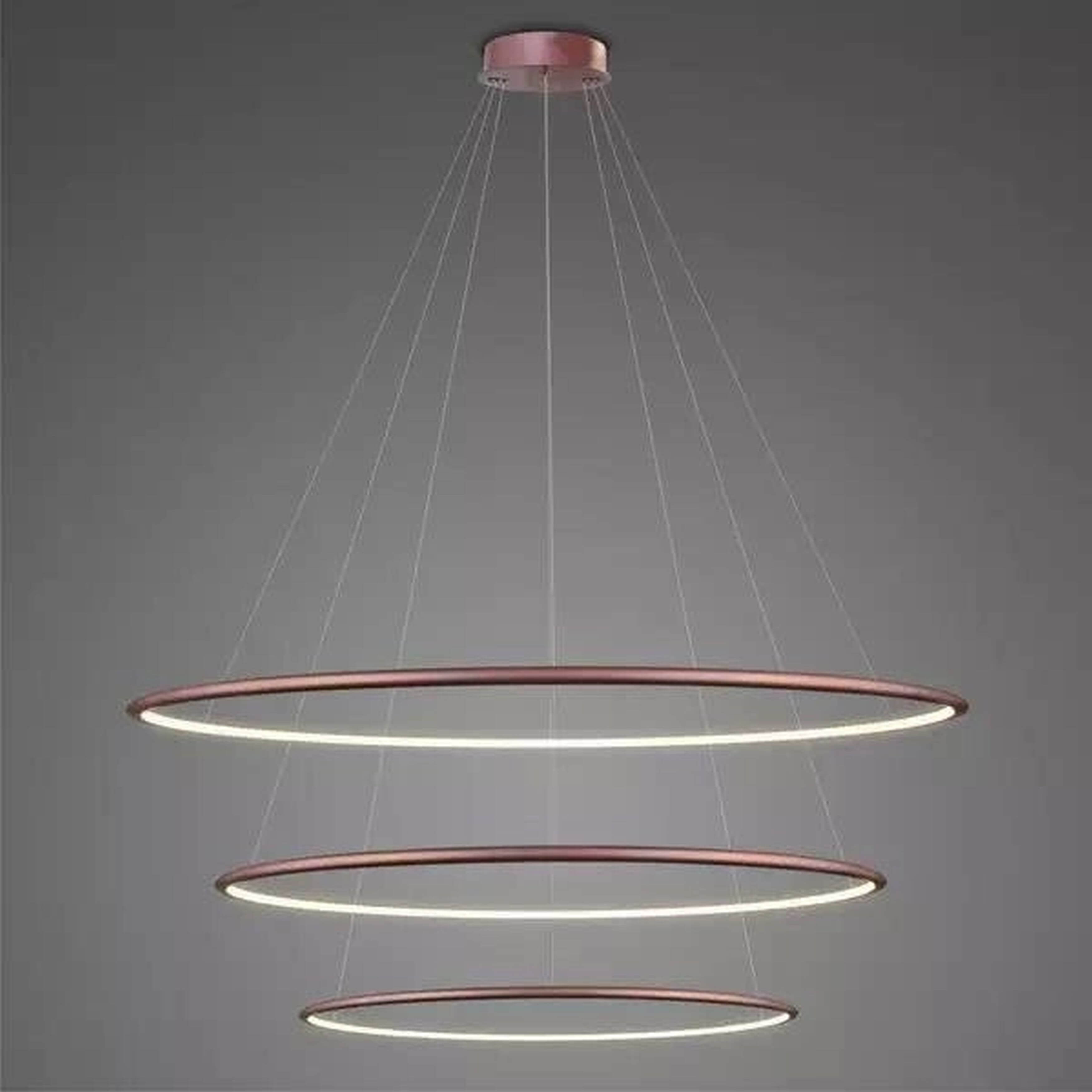 Altavola Design Led Shape lampă suspendată 3x91 W aur roz LA075/P_100_in_4k_rose_gold