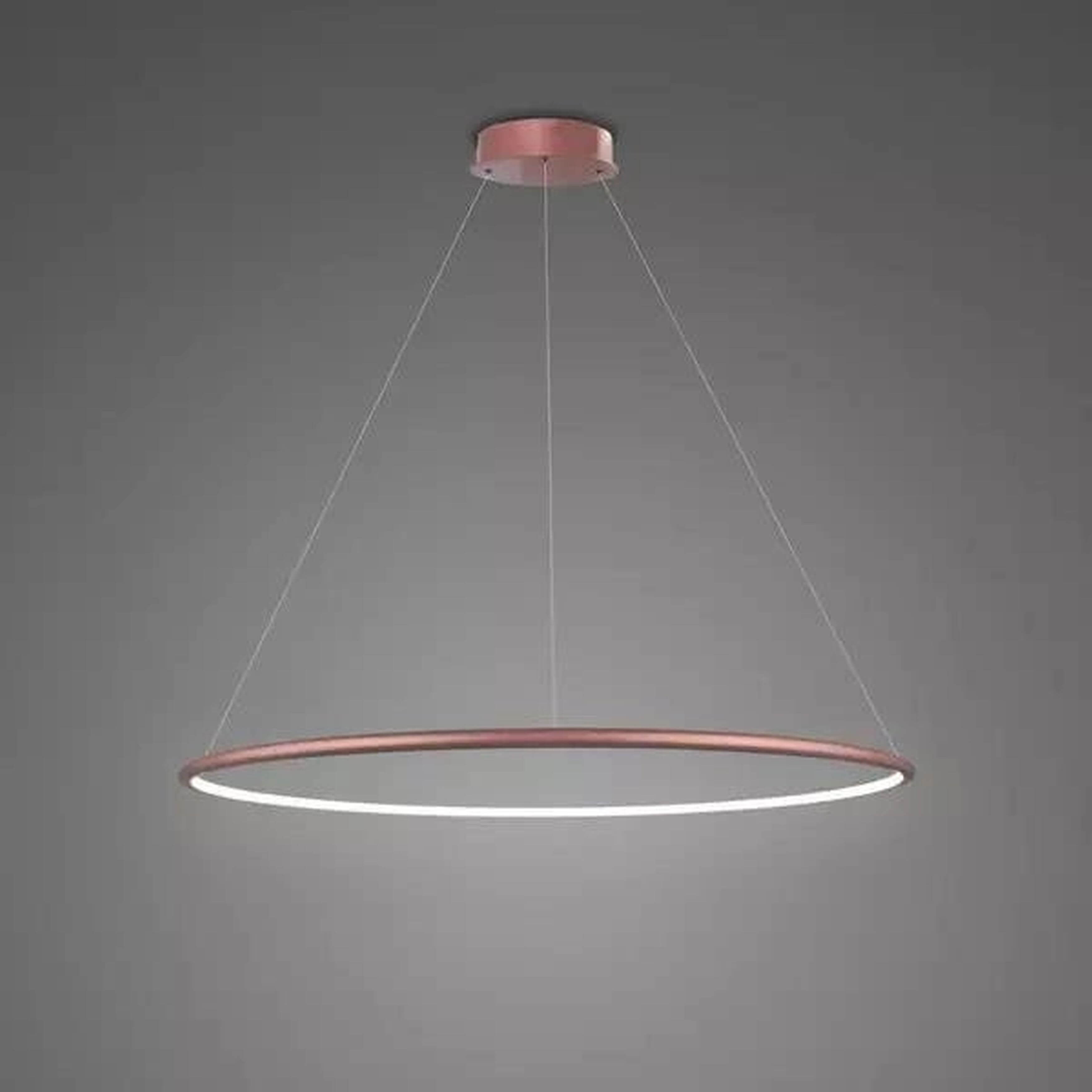 Altavola Design Ledowe Okręgi lampă suspendată 1x23 W aur roz LA073/P_60_in_4k_rose_gold_dimm