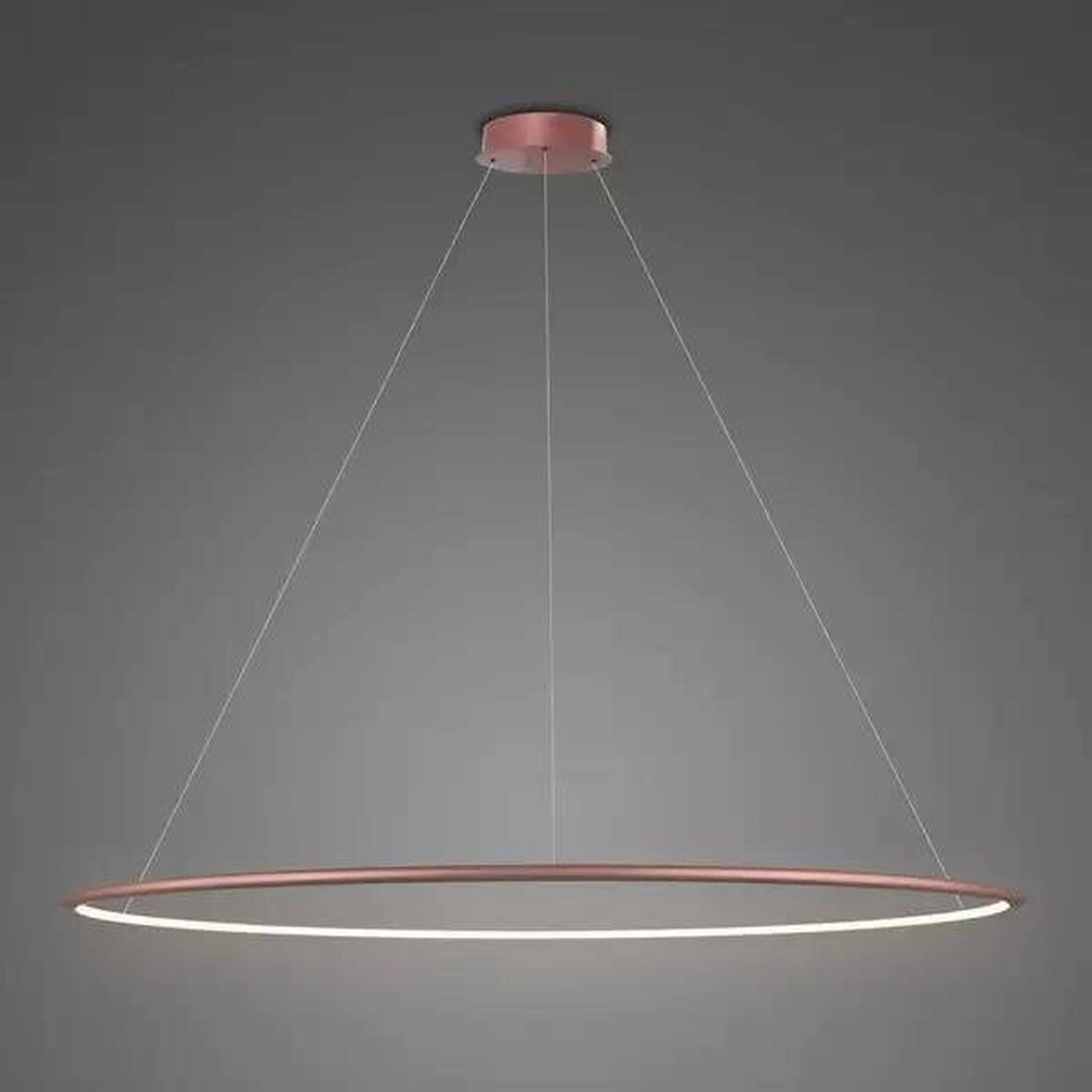 Altavola Design Led Shape lampă suspendată 1x57 W aur roz LA073/P_150_in_4k_rose_gold_dimm