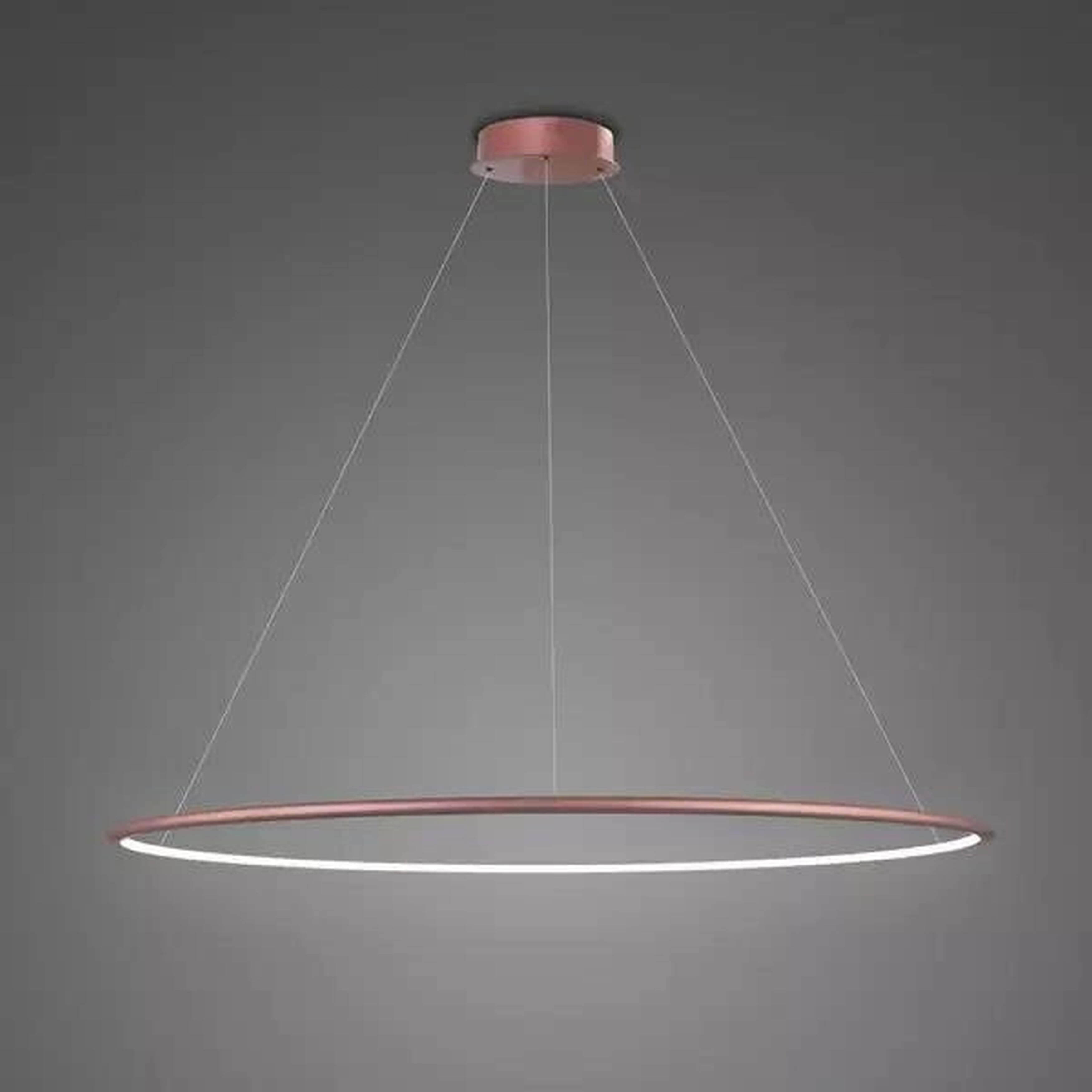 Altavola Design Led Shape lampă suspendată 1x45 W roz-auriu LA073/P_120_in_4k_rose_gold