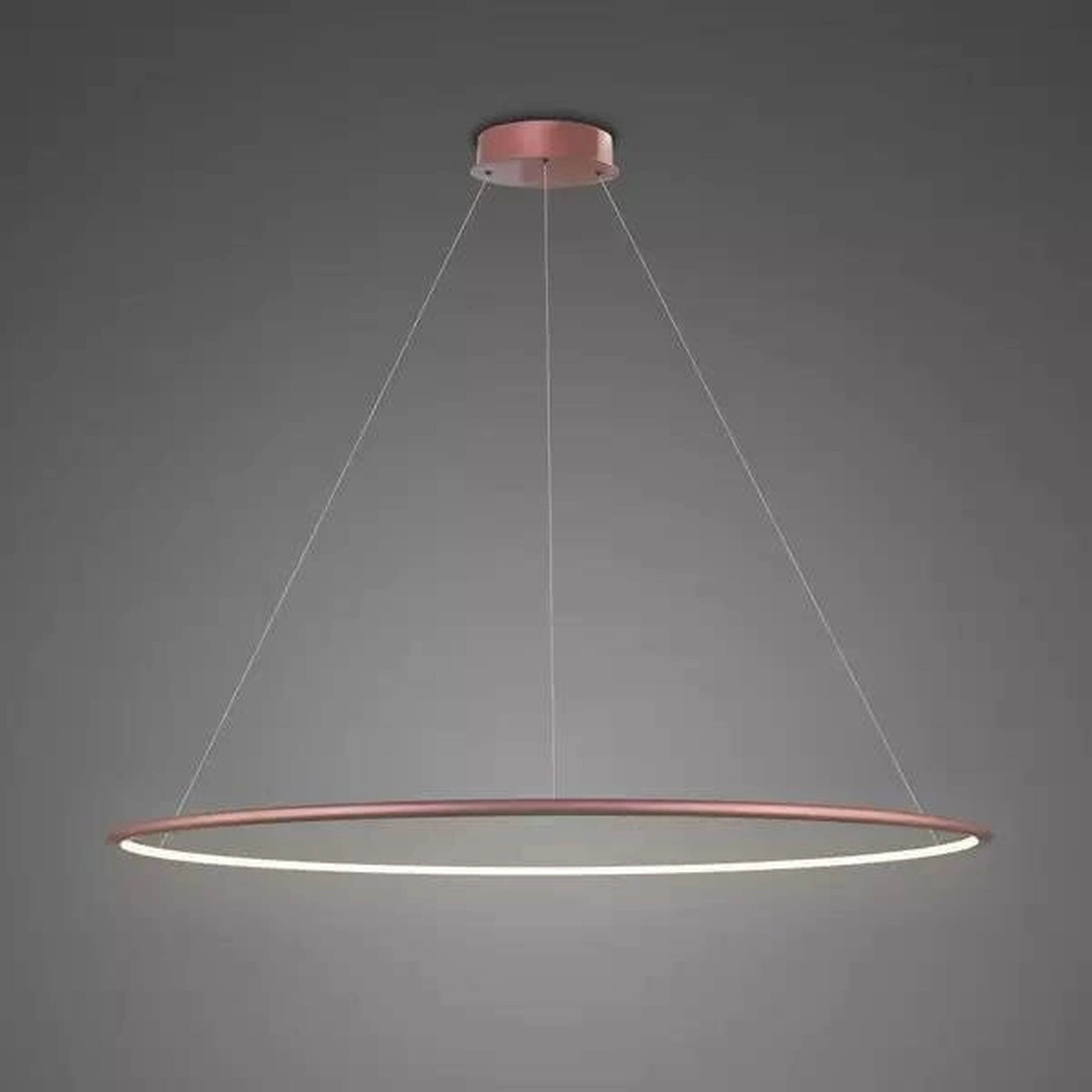 Altavola Design Led Shape lampă suspendată 1x38 W roz-auriu LA073/P_100_in_4k_rose_gold