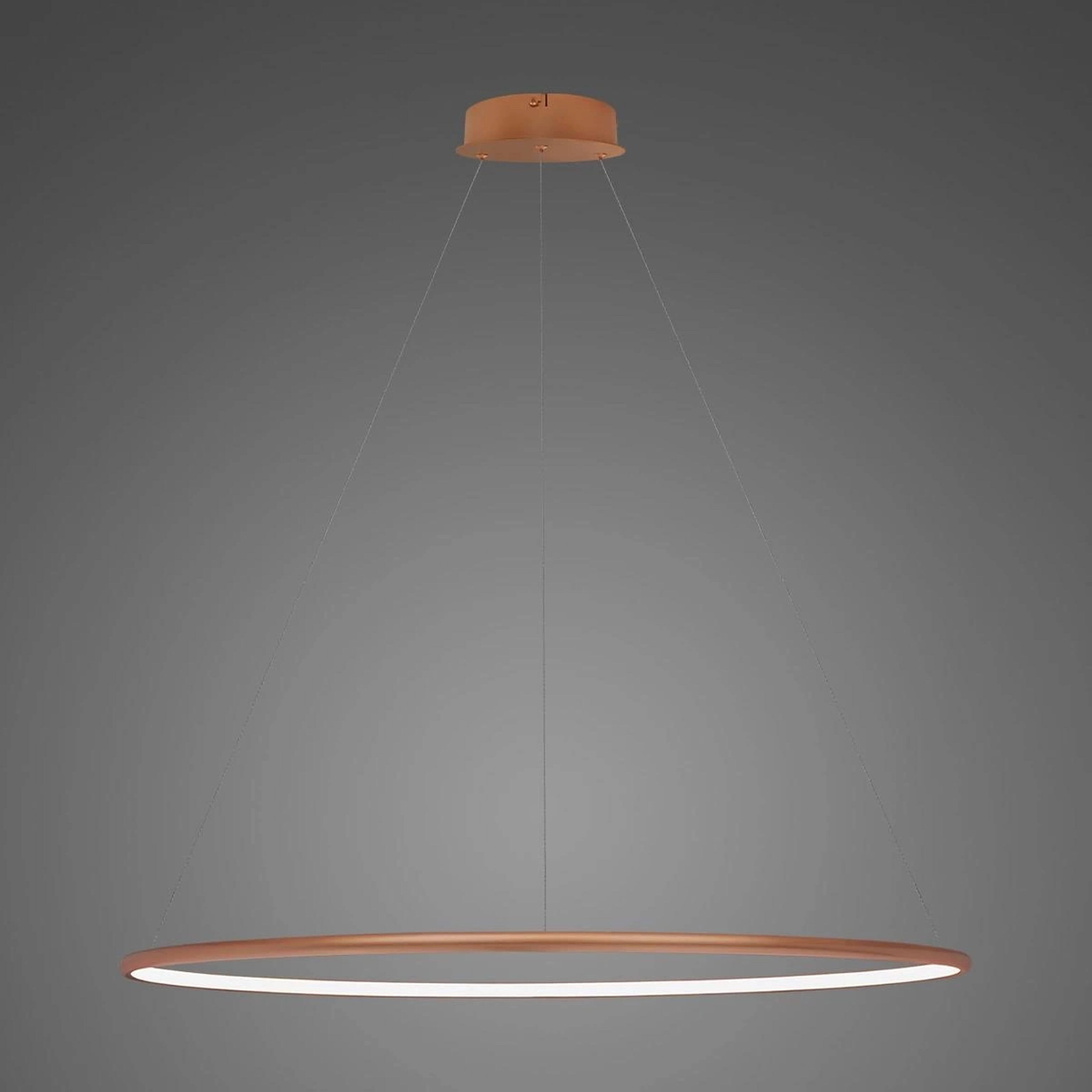 Altavola Design Ledowe Okręgi lampă suspendată 1x38 W cupru LA073/P_100_in_3k_copper