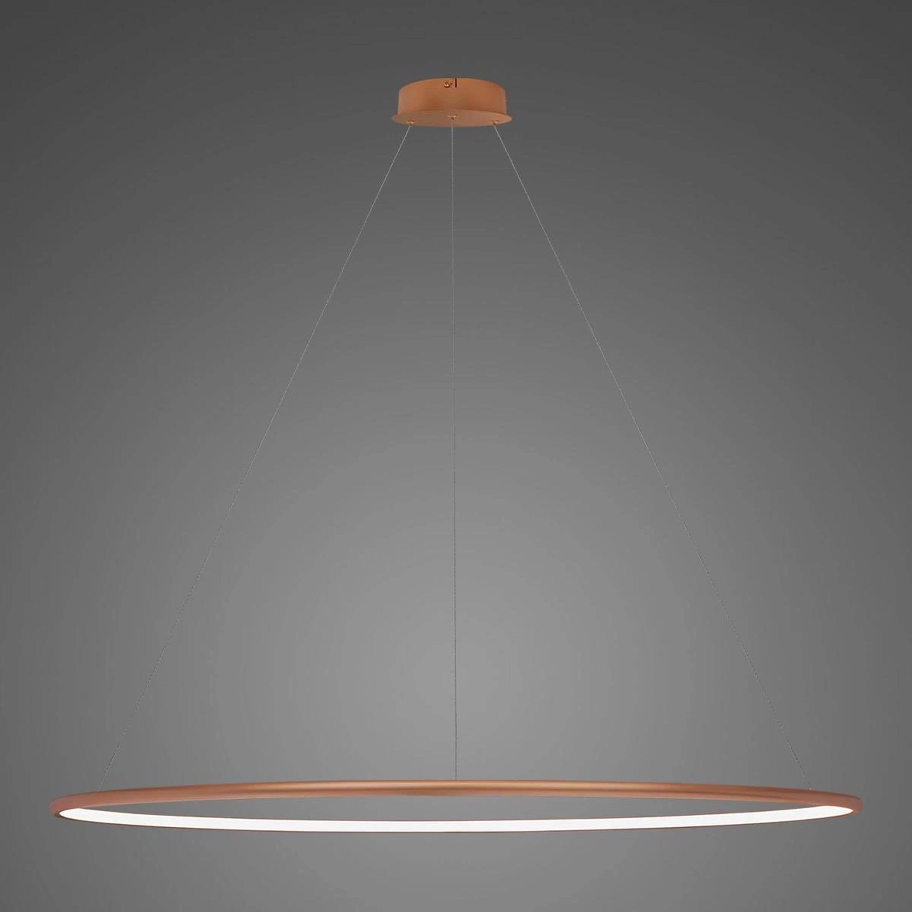 Altavola Design Ledowe Okręgi lampă suspendată 1x W cupru LA073/P_150_in_4k_copper_Dali