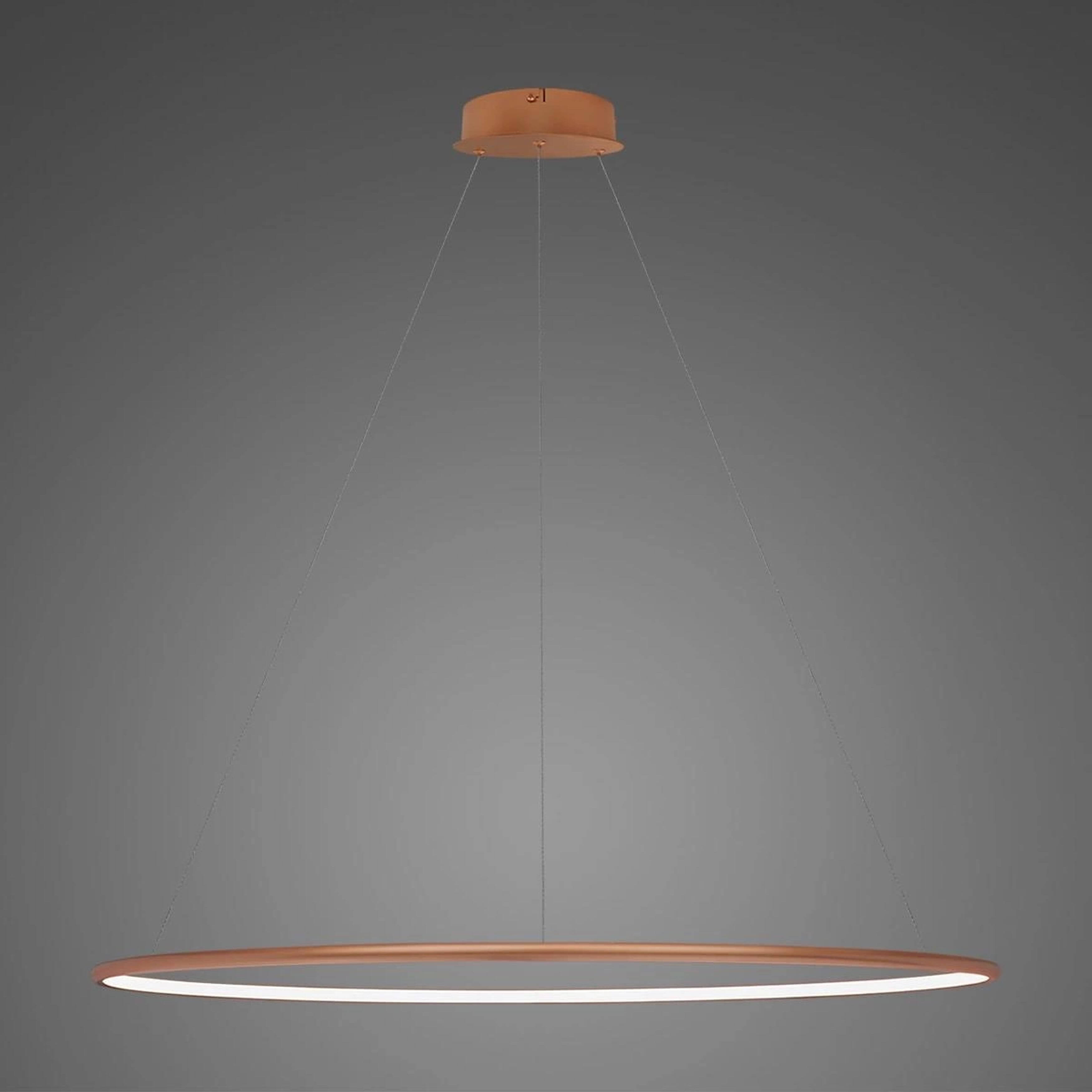 Altavola Design Ledowe Okręgi lampă suspendată 1x W cupru LA073/P_120_in_4k_copper_Dali