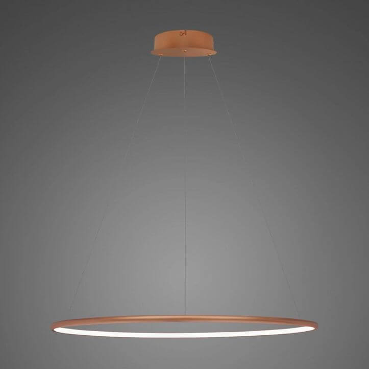 Altavola Design Ledowe Okręgi lampă suspendată 1x W cupru LA073/P_80_in_3k_copper_Dali