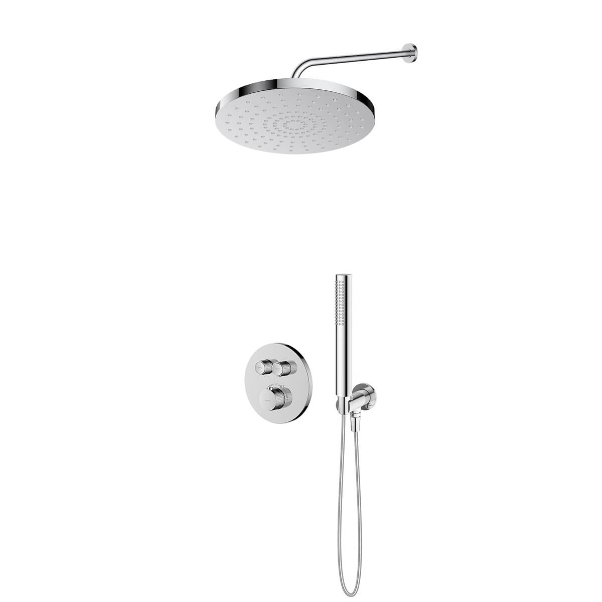 Set baterie cadă-duș Oltens Onega 34601100, cap de duș Oltens Alvo 37011100, 39400100, 37102100, 39304100, 37200100