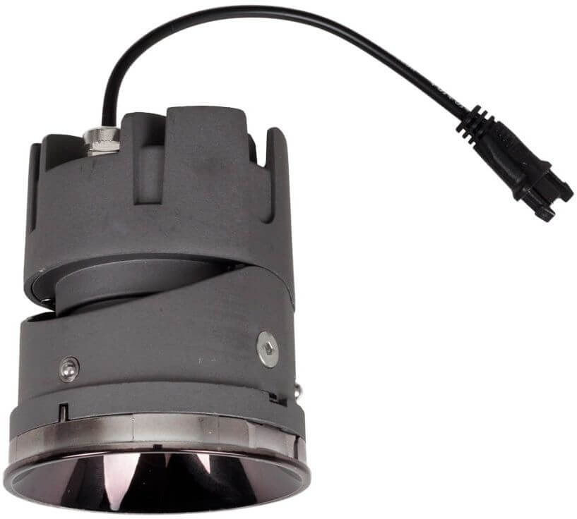 MaxLight Spilio lampă încorporată 1x10 W negru HM190 4000K