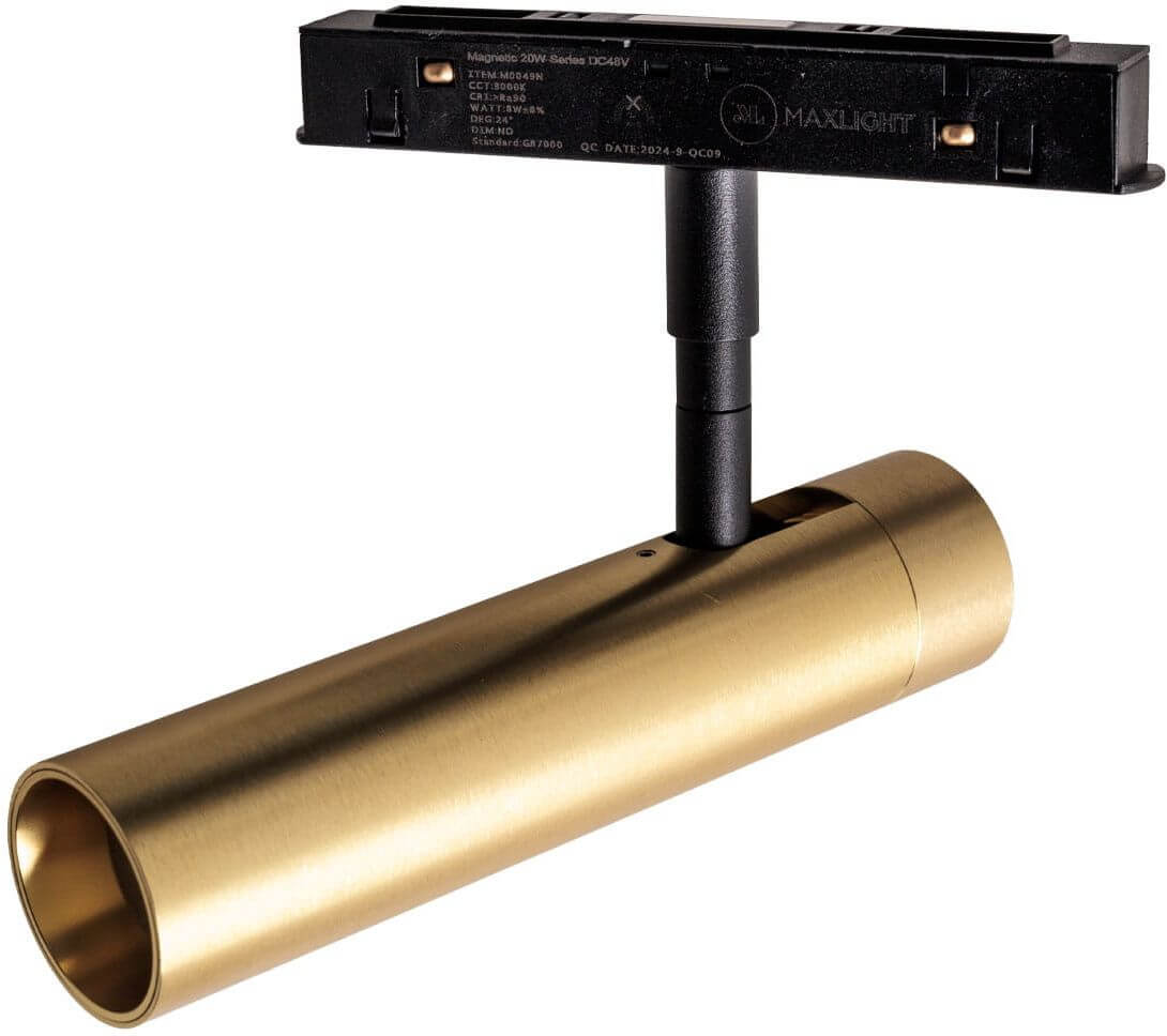 MaxLight Magnetic lampa magnetică 1x8 W auriu M0049Z