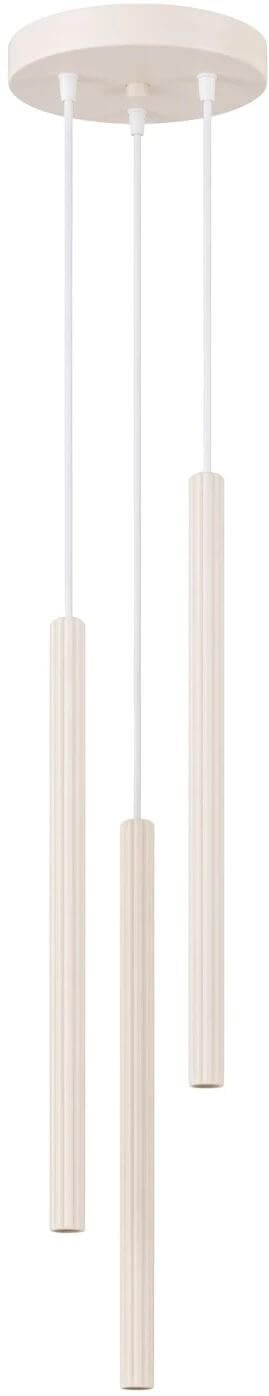 Sollux Lighting Arche lampă suspendată 3x8 W bej SL.2035
