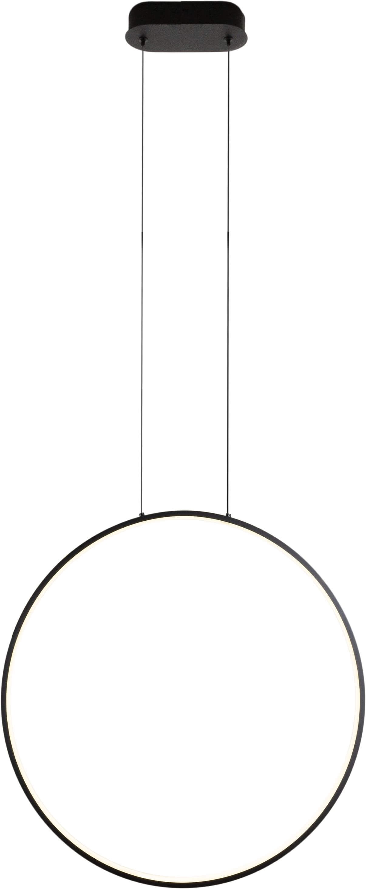 MaxLight Visual lampă suspendată 1x23 W negru P0652