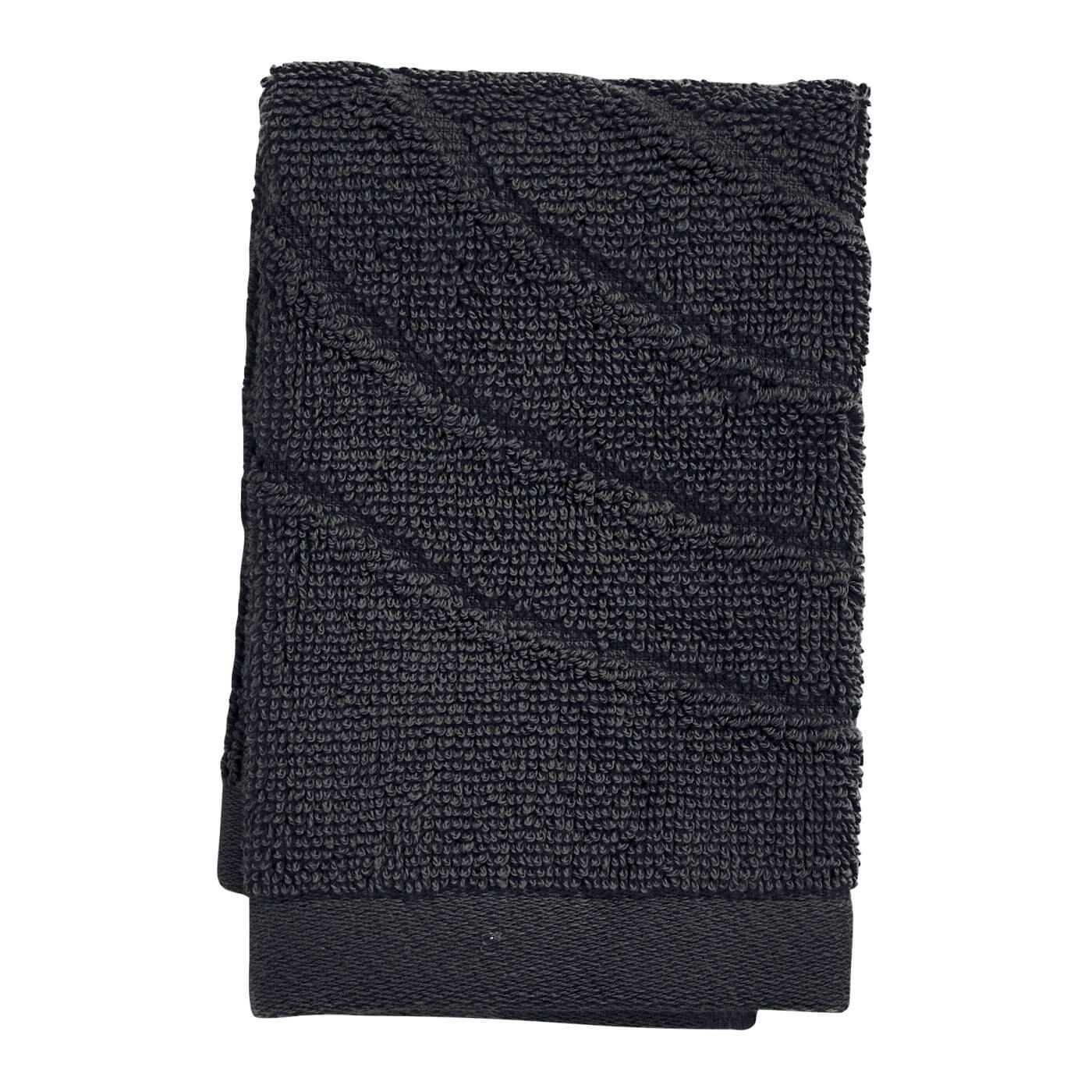 Zone Denmark Time prosop 30x30 cm bumbac negru 33613