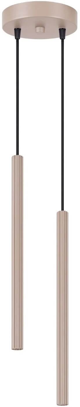 Sollux Lighting Arche lampă suspendată 2x8 W bej SL.2037