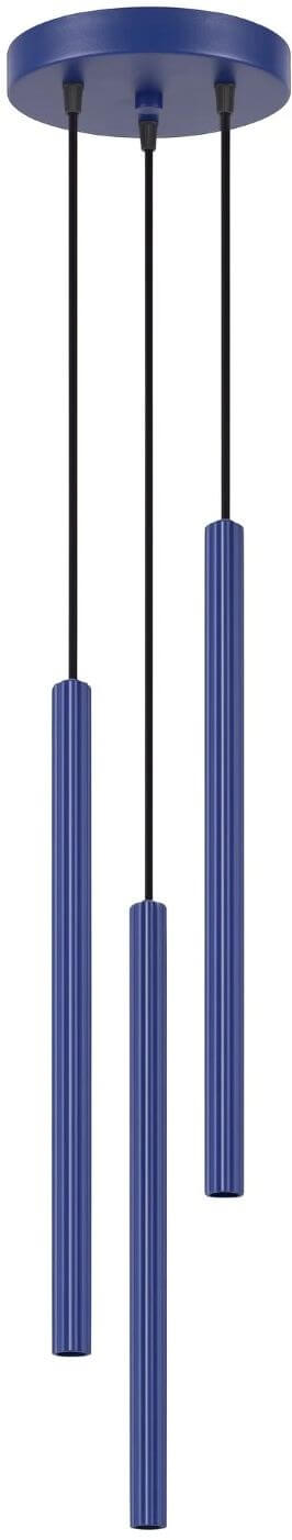 Sollux Lighting Arche lampă suspendată 3x8 W albastru SL.2047