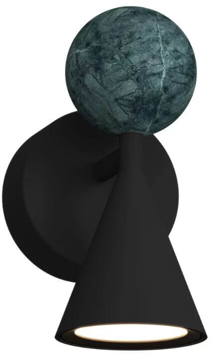 MaxLight Bingo lampă de perete 1x8 W negru W0444