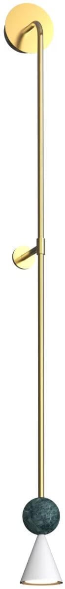 MaxLight Bingo lampă de perete 1x8 W auriu W0448