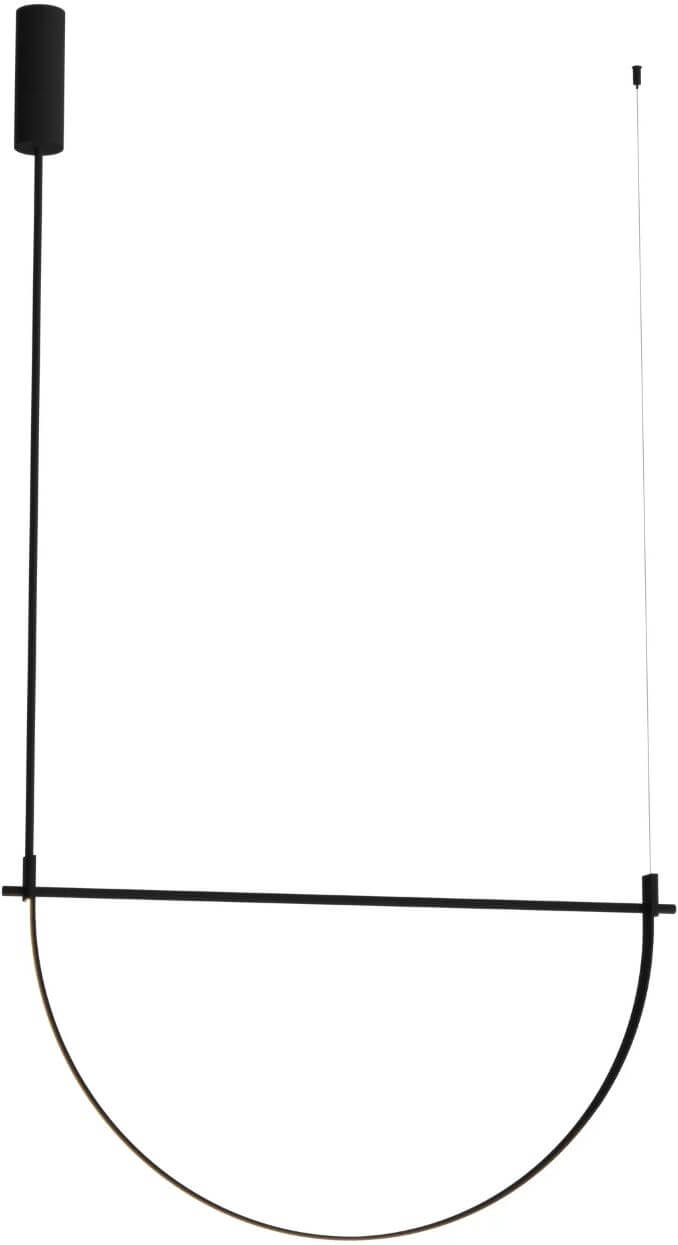 MaxLight Victoria lampă suspendată 1x30 W negru P0686