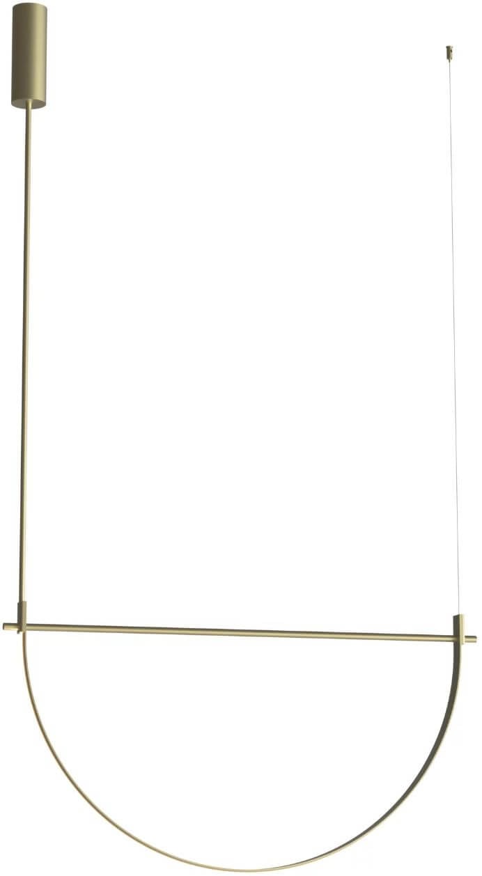 MaxLight Victoria lampă suspendată 1x30 W auriu P0687