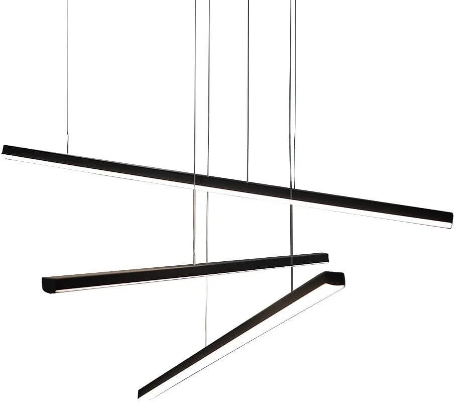 MaxLight Trio lampă suspendată 3x12 W negru P0311
