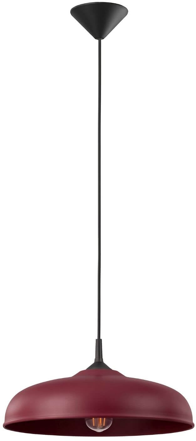 Sollux Lighting Gina lampă suspendată 1x15 W burgundia SL.2063
